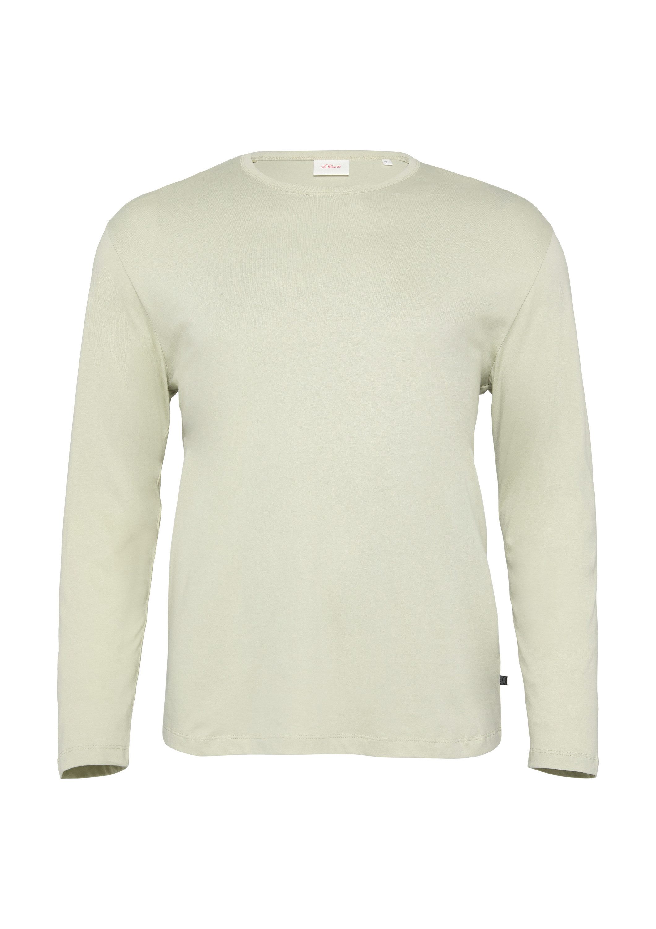 s.Oliver Langarmshirt T-Shirt Softes Langarmshirt aus günstig online kaufen