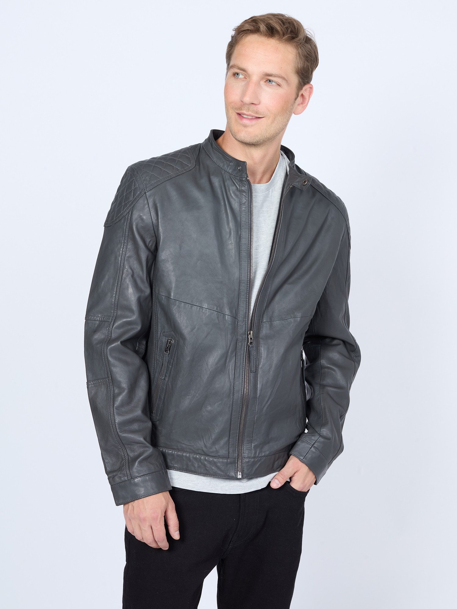 MUSTANG Lederjacke Max günstig online kaufen