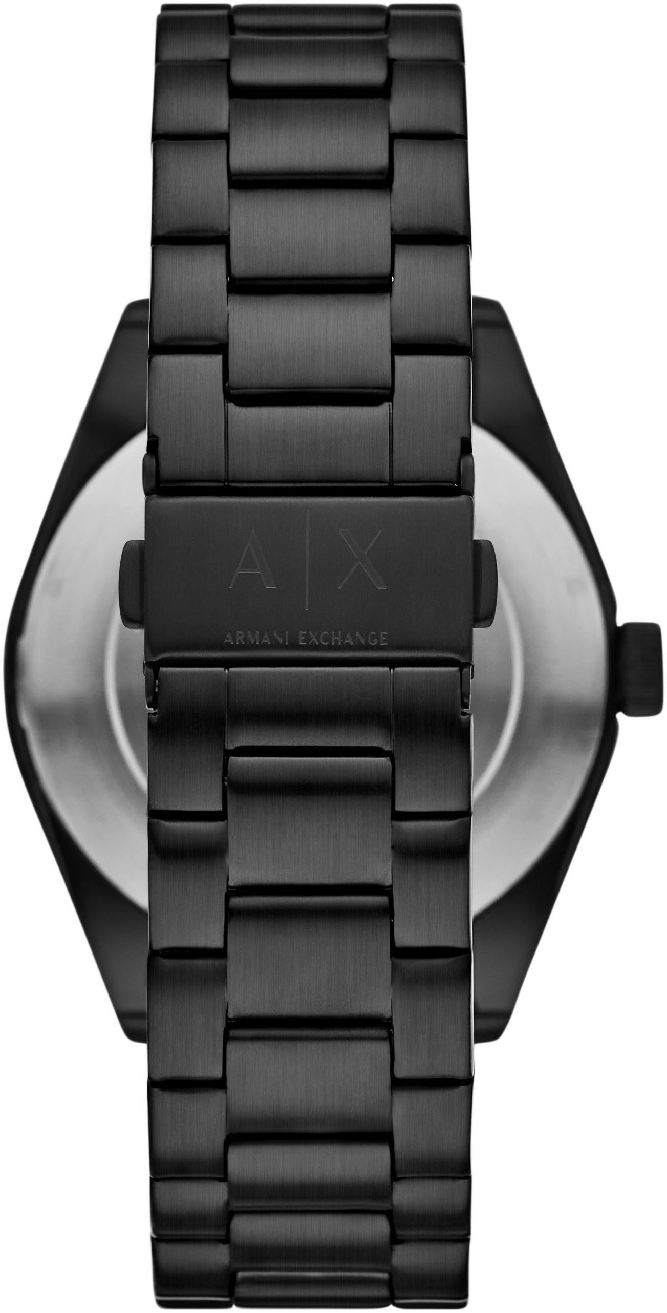 ARMANI EXCHANGE Quarzuhr AX1422, Armbanduhr, Damenuhr, Herrenuhr, Edelstahlarmband, analog, Tag