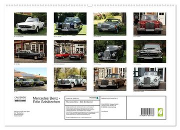 CALVENDO Wandkalender Mercedes Benz - Edle Schätzchen (Premium, hochwertiger DIN A2 Wandkalender 2023, Kunstdruck in Hochglanz)