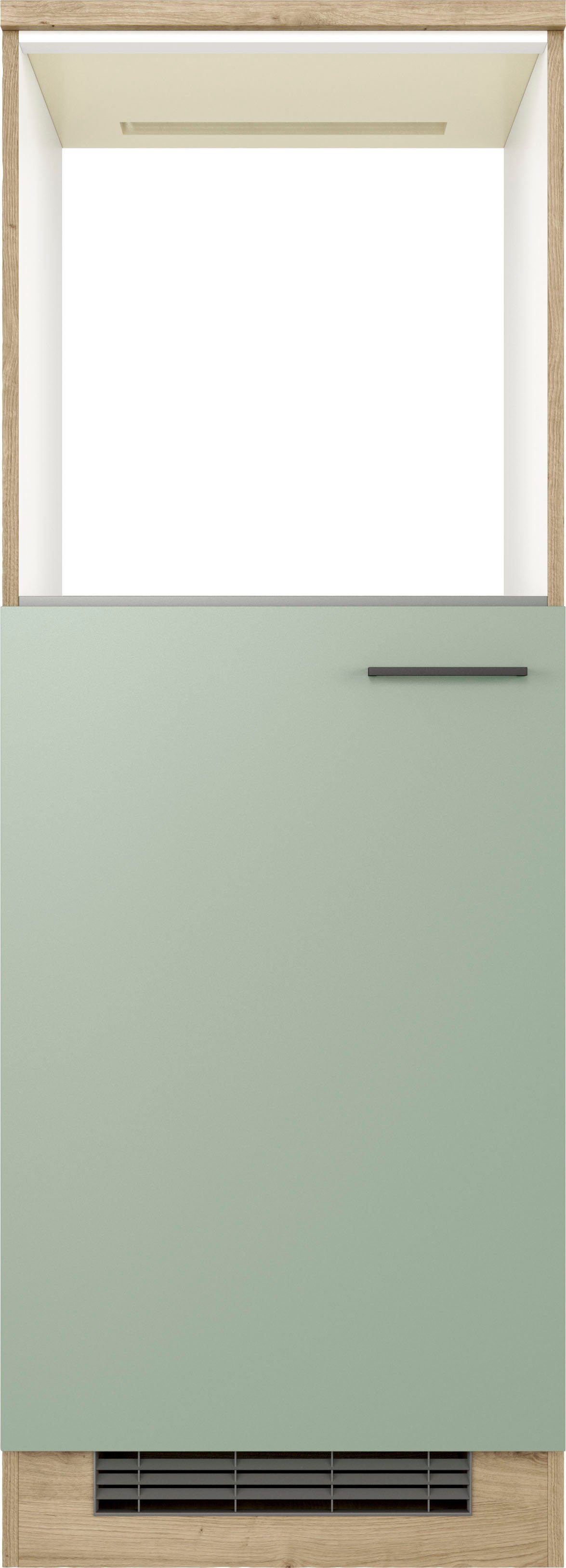 Flex-Well Backofen/Kühlumbauschrank Cara (1-St) (B x H x T) 60 x 169 x 60 cm, mit hoher Nische für Einbaubackofen | Kühlschrankumbauschränke