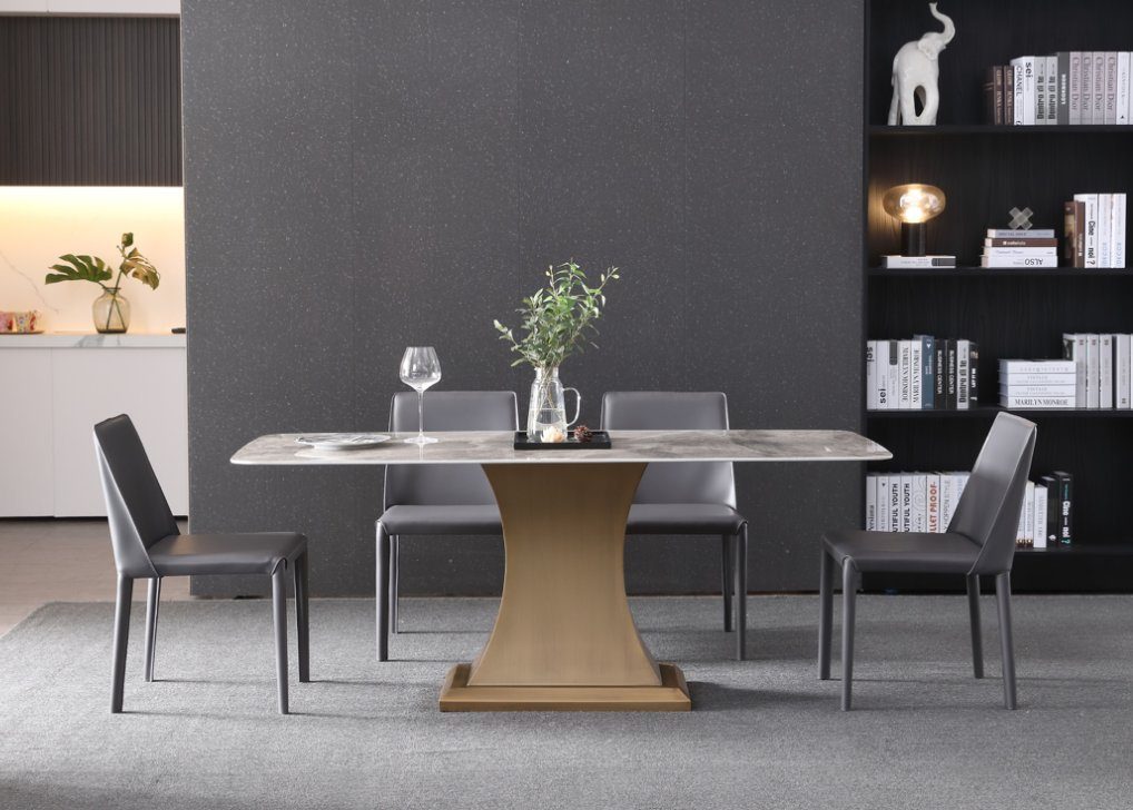 Stühle + Essgruppe, JVmoebel Esszimmer Tisch Stuhl Esstisch 4 Set Esszimmer Neu Set