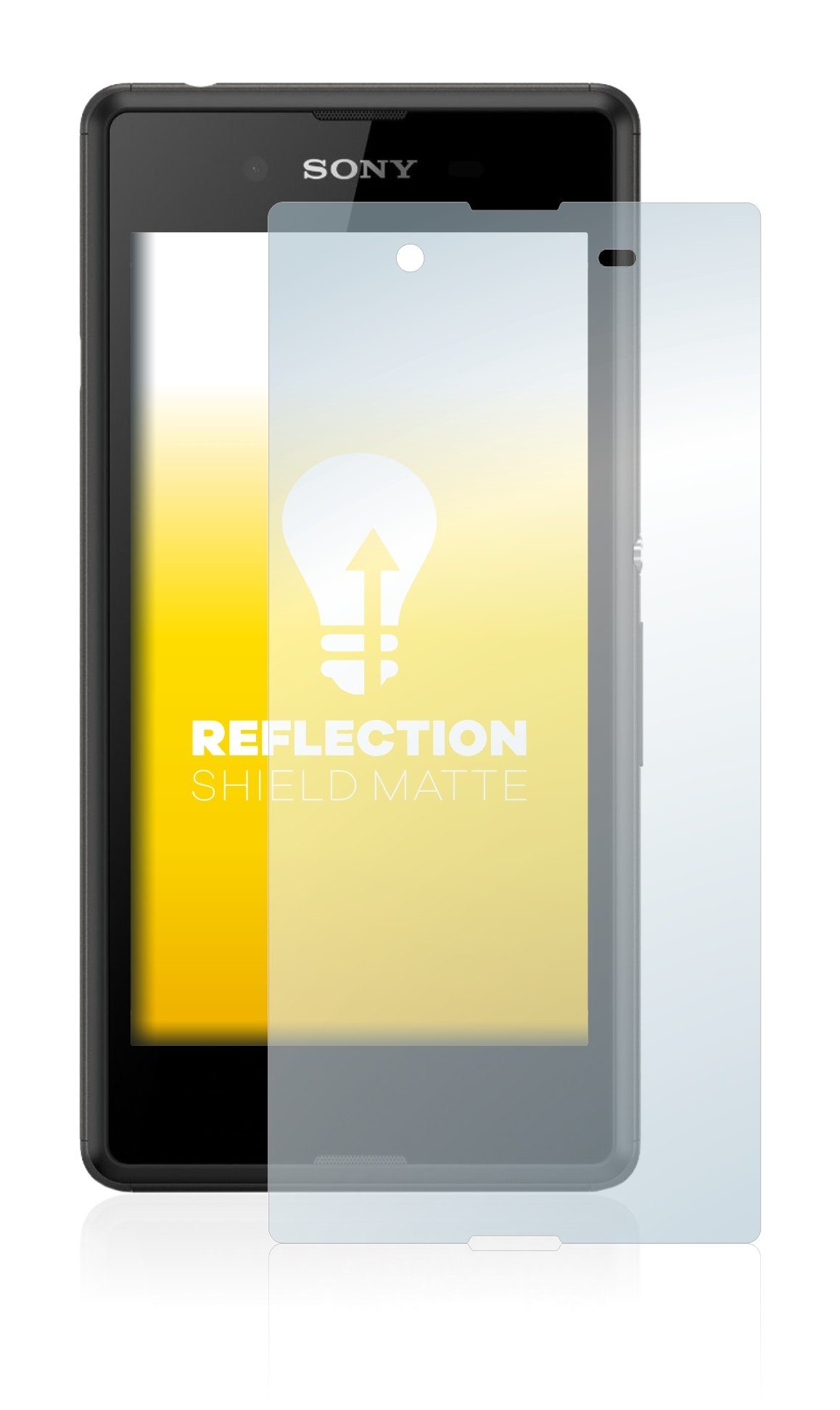 upscreen Schutzfolie für Sony Xperia E3 Dual D2212, Displayschutzfolie, Folie matt entspiegelt