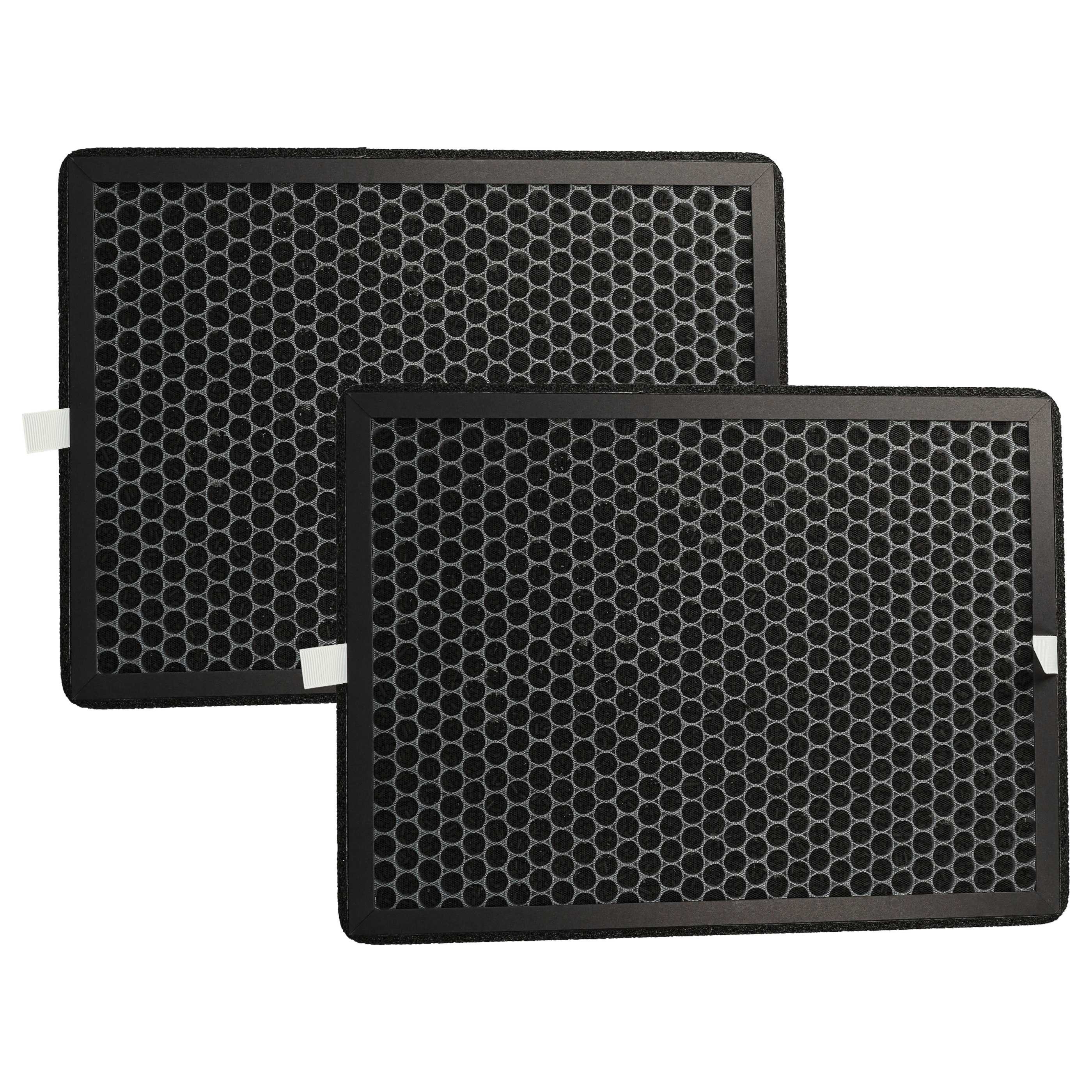 vhbw Kombifilter passend für Rowenta Pure Air Nanocaptur PUF3040F0, PU3030F0, PU3030, Zubehör für Rowenta Pure Air Nanocaptur PUF3040F0 PU3030F0 PU3030