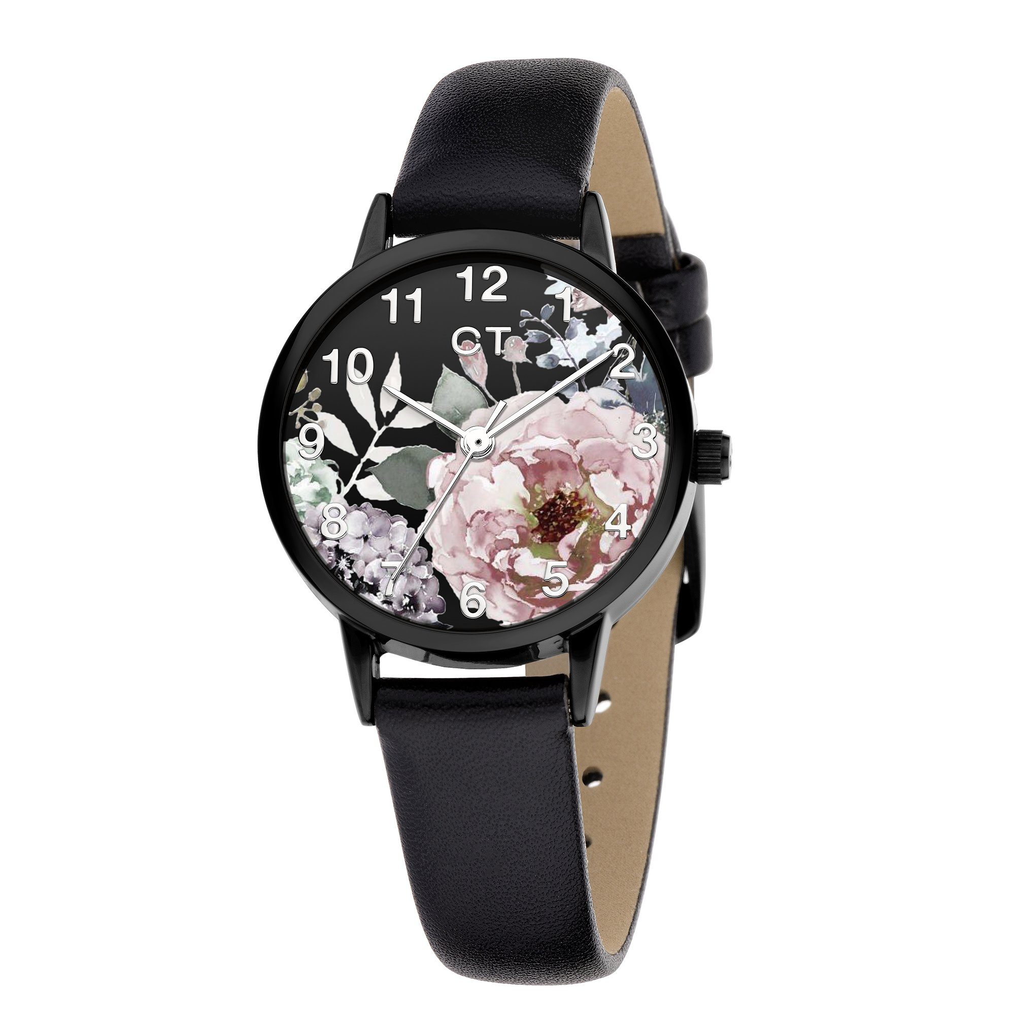 Quarzuhr & TIME Länge schönes Armbanduhr, x Komfortables, 105 COOL widerstandsfähiges Kunstlederarmband; 65 mm