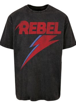 F4NT4STIC T-Shirt David Bowie Oversize T-Shirt Print