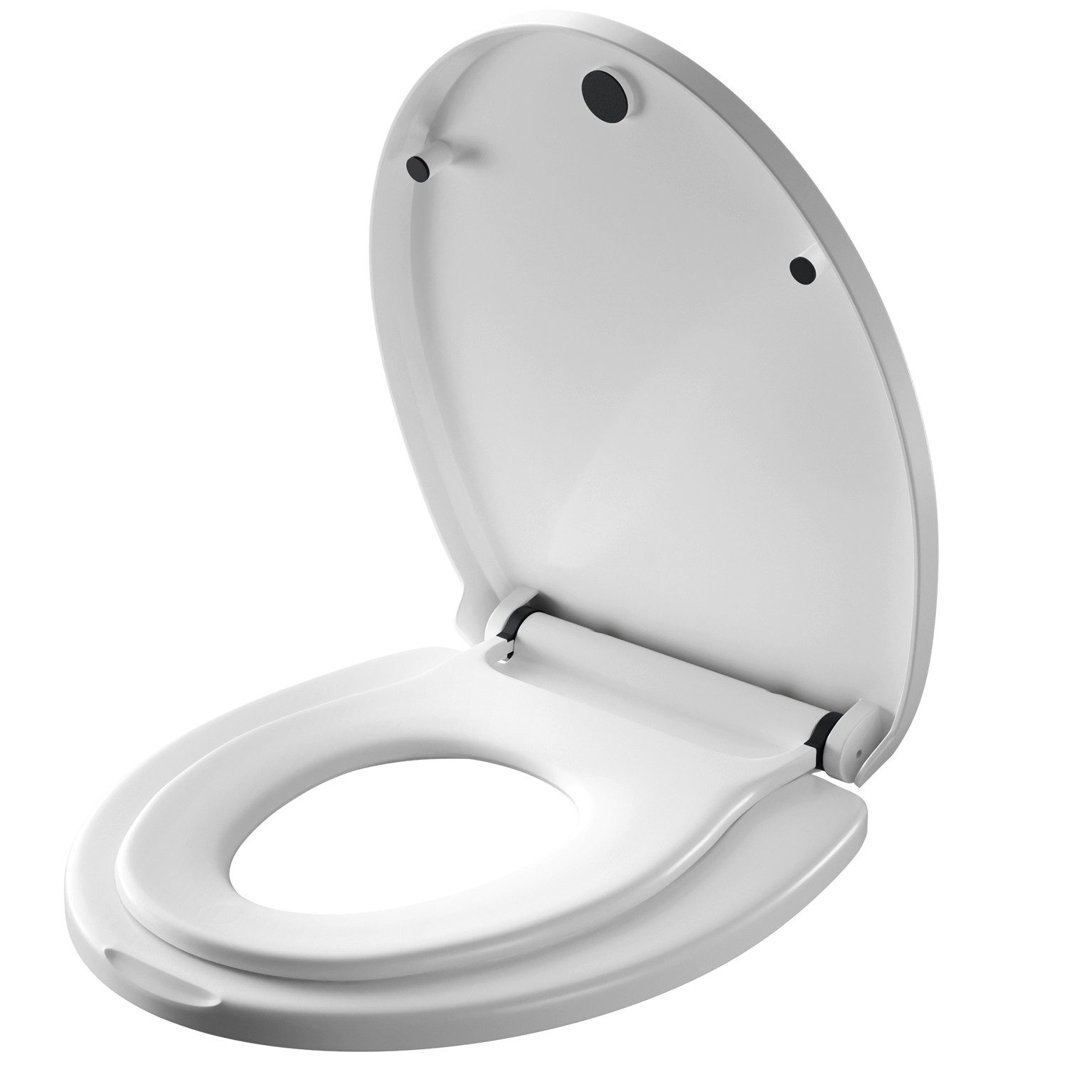 CkeyiN WC-Sitz O-förmiger Toilettensitz für Familie, günstig online kaufen