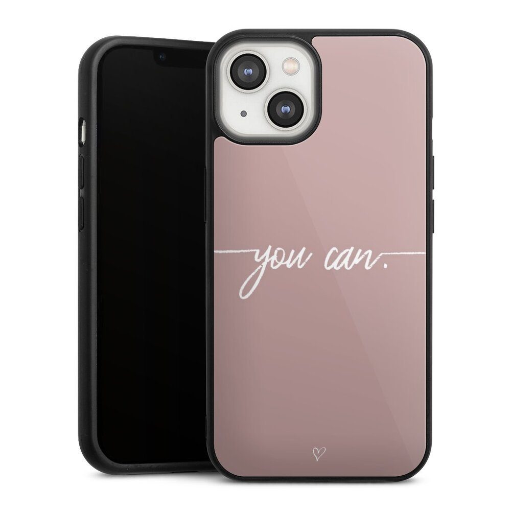 DeinDesign Handyhülle »Spruch Sprüche Motivation You Can«, Apple iPhone