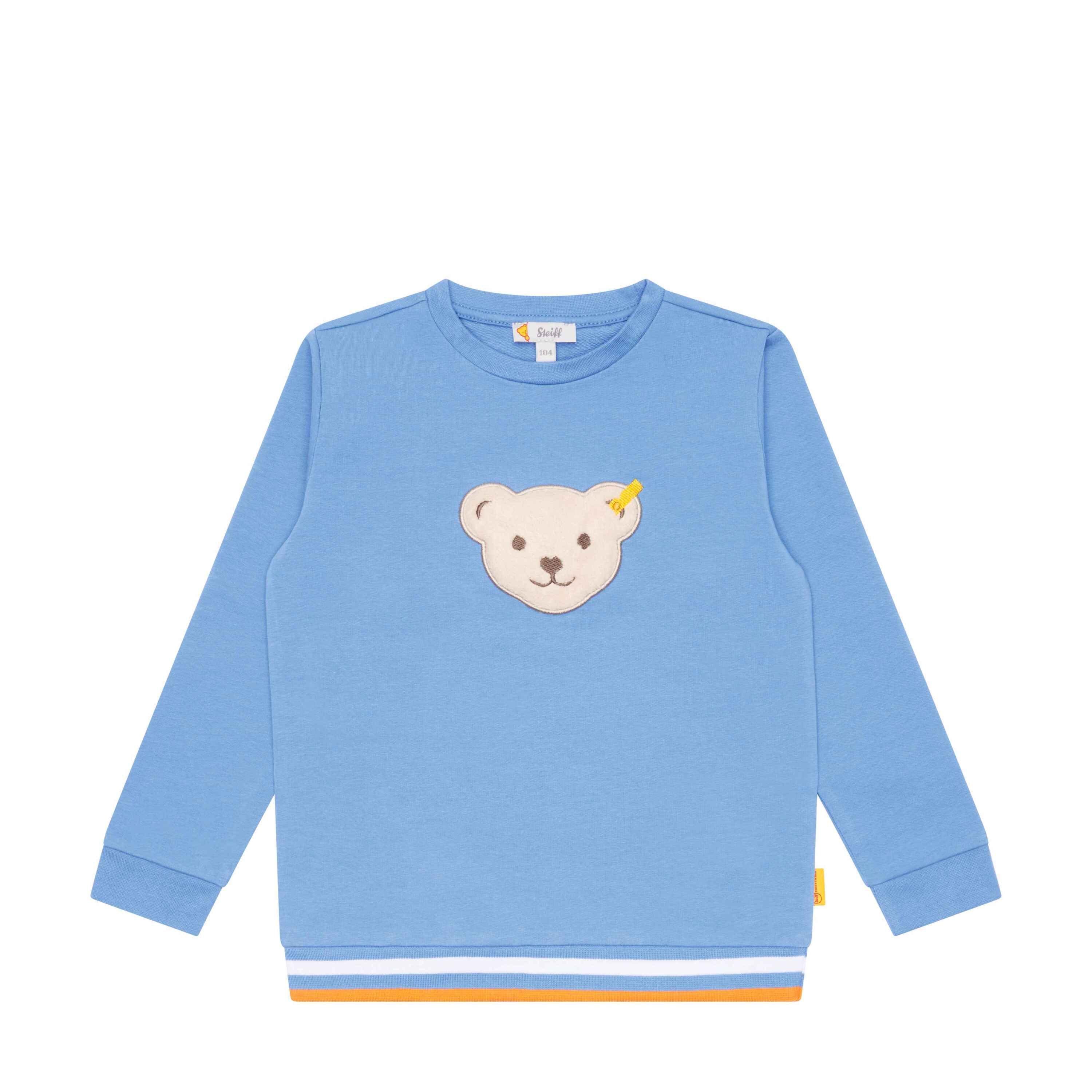 Steiff Sweatshirt Sweatshirt Under The Surface mit Teddykopf