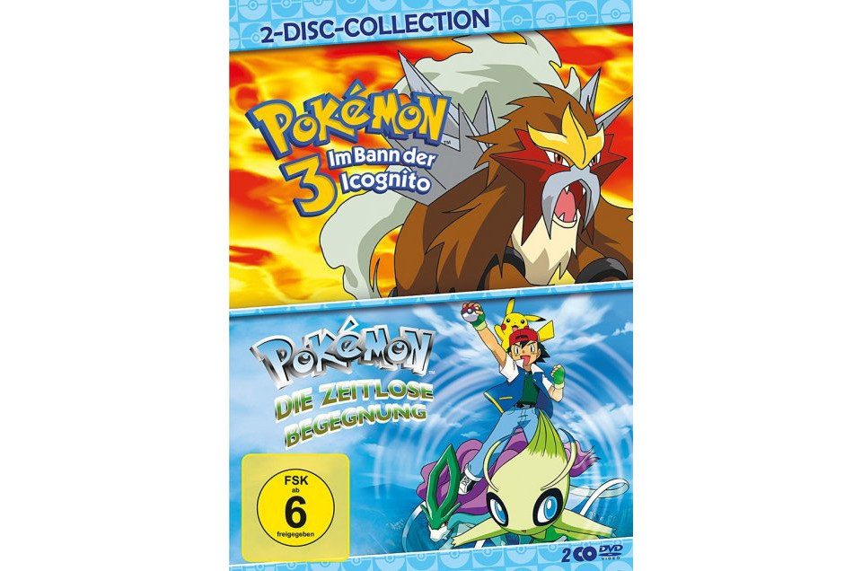 DVD Pokémon 2-Disc-Collection - Film 03 & 04