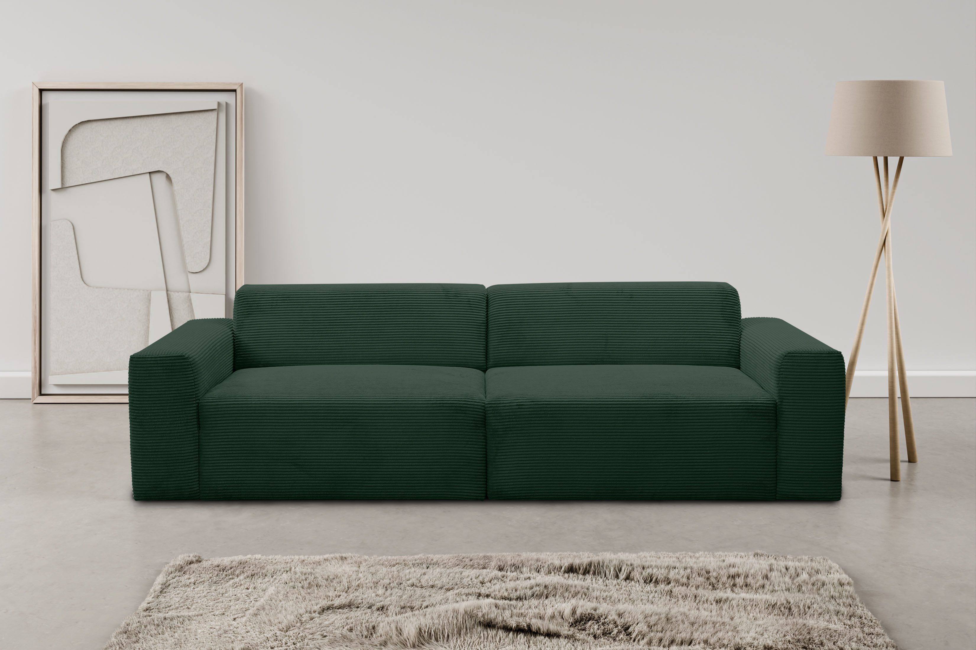 WERK2 Sofa "Zeus 3-Sitzer, Big-Sofa, Breite 256cm, Tiefe 105cm, modern und günstig online kaufen