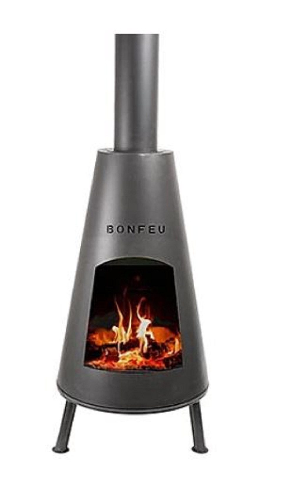 BonFeu Gartenkamin BonPyra Terrassenofen Schwarz günstig online kaufen