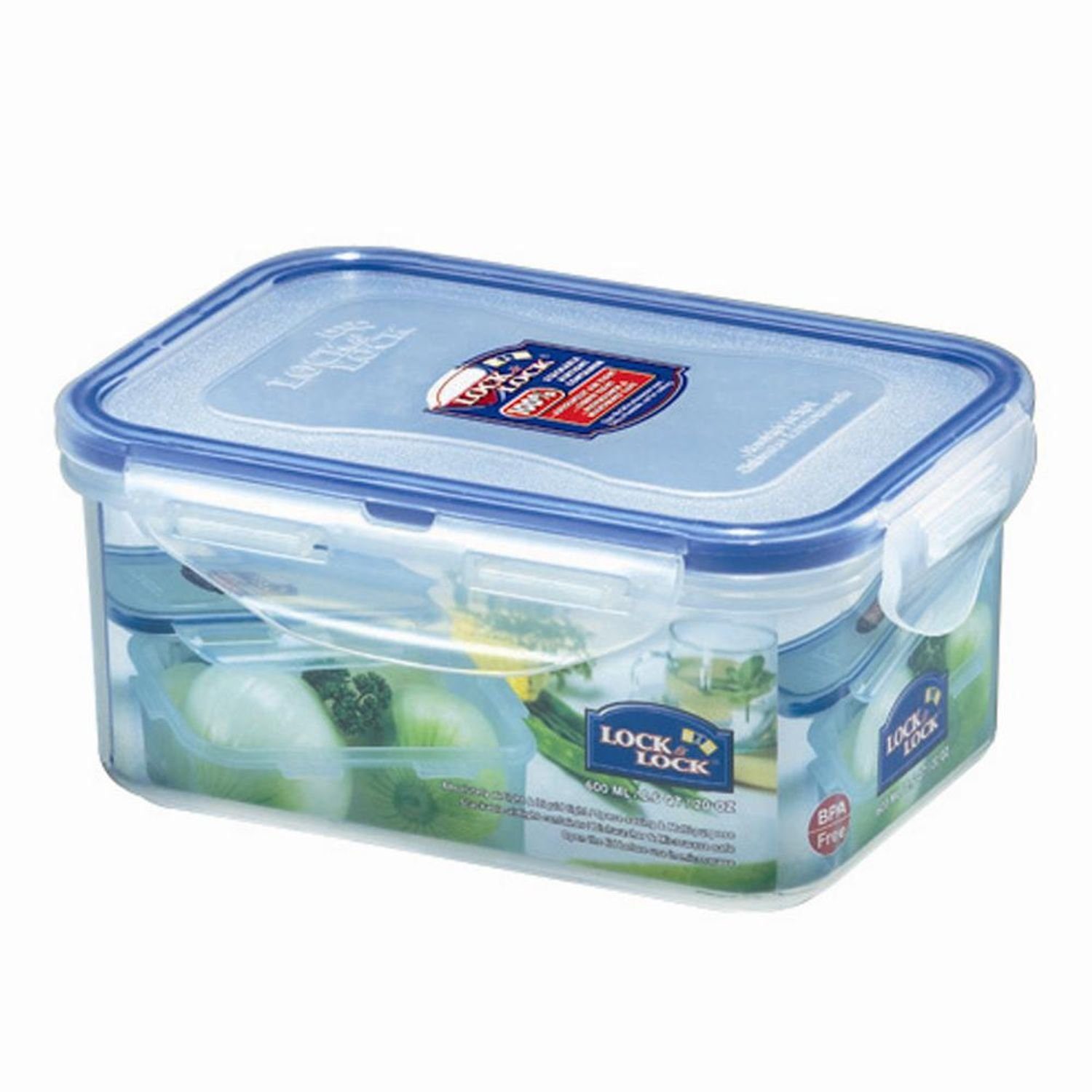 LOCK & LOCK Vorratsdose Vorratsdose rechteckig, 0,6 l 151 x 108 x 69 mm, Kunststoff