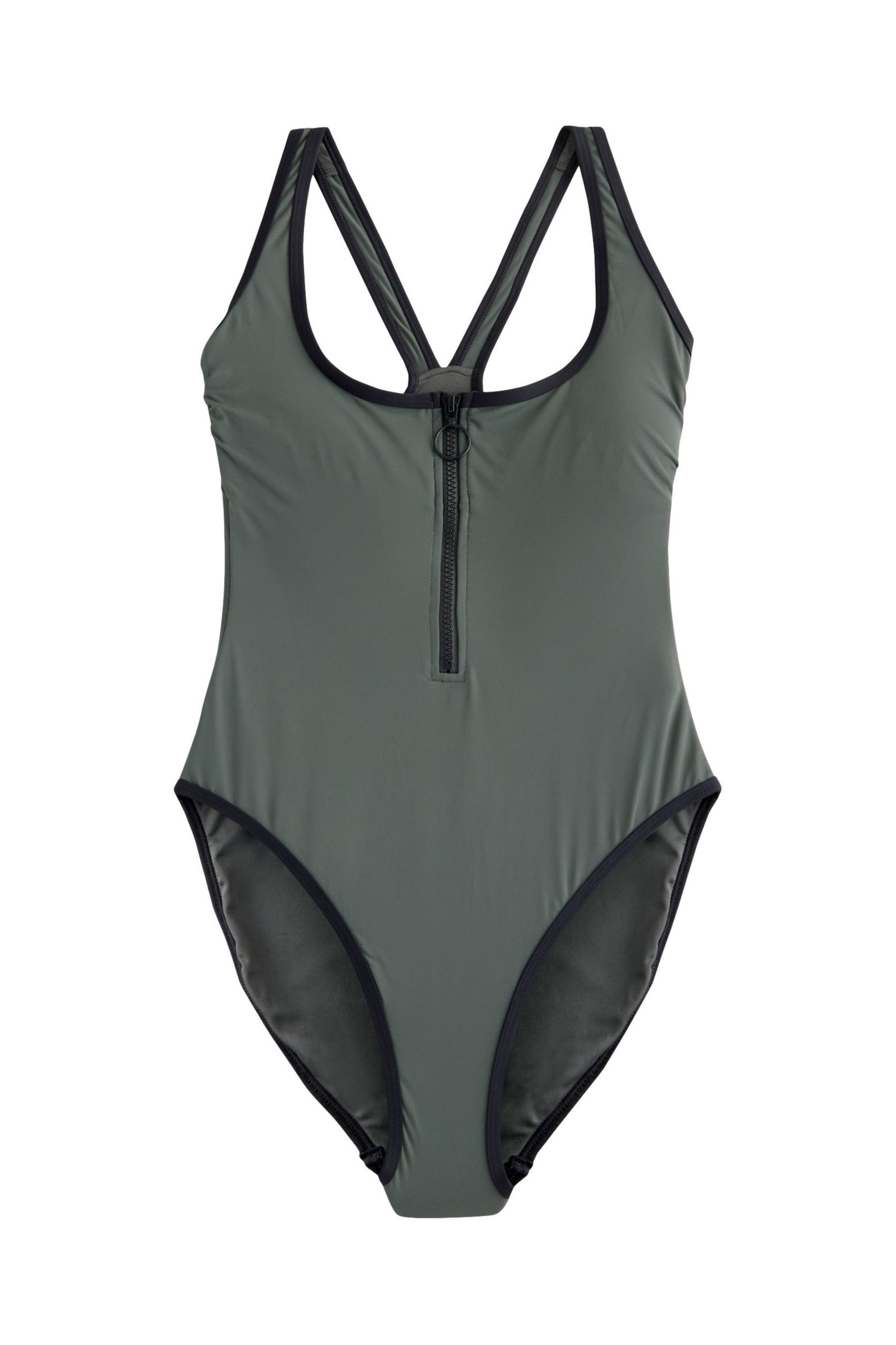 Next Badeanzug Bauchformender Badeanzug mit Reißverschluss (1-St) günstig online kaufen