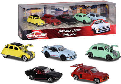majORETTE Spielzeug-Auto Vintage, (Set, 5-tlg)