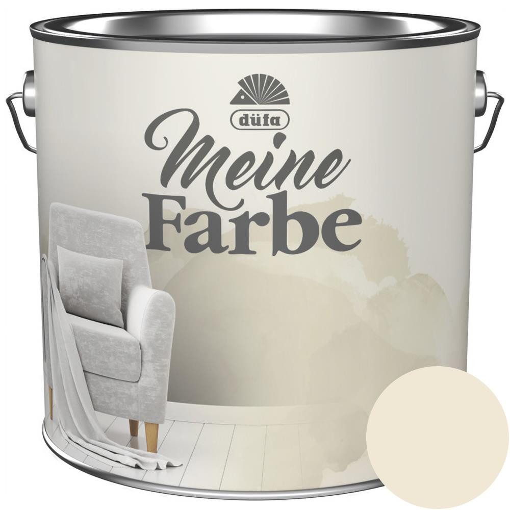 düfa Wandfarbe Meine Farbe SPUREN DER MAYA 2,5L Zimmerfarbe Deckenfarbe, Edelmatte Optik & Leichte Verarbeitung
