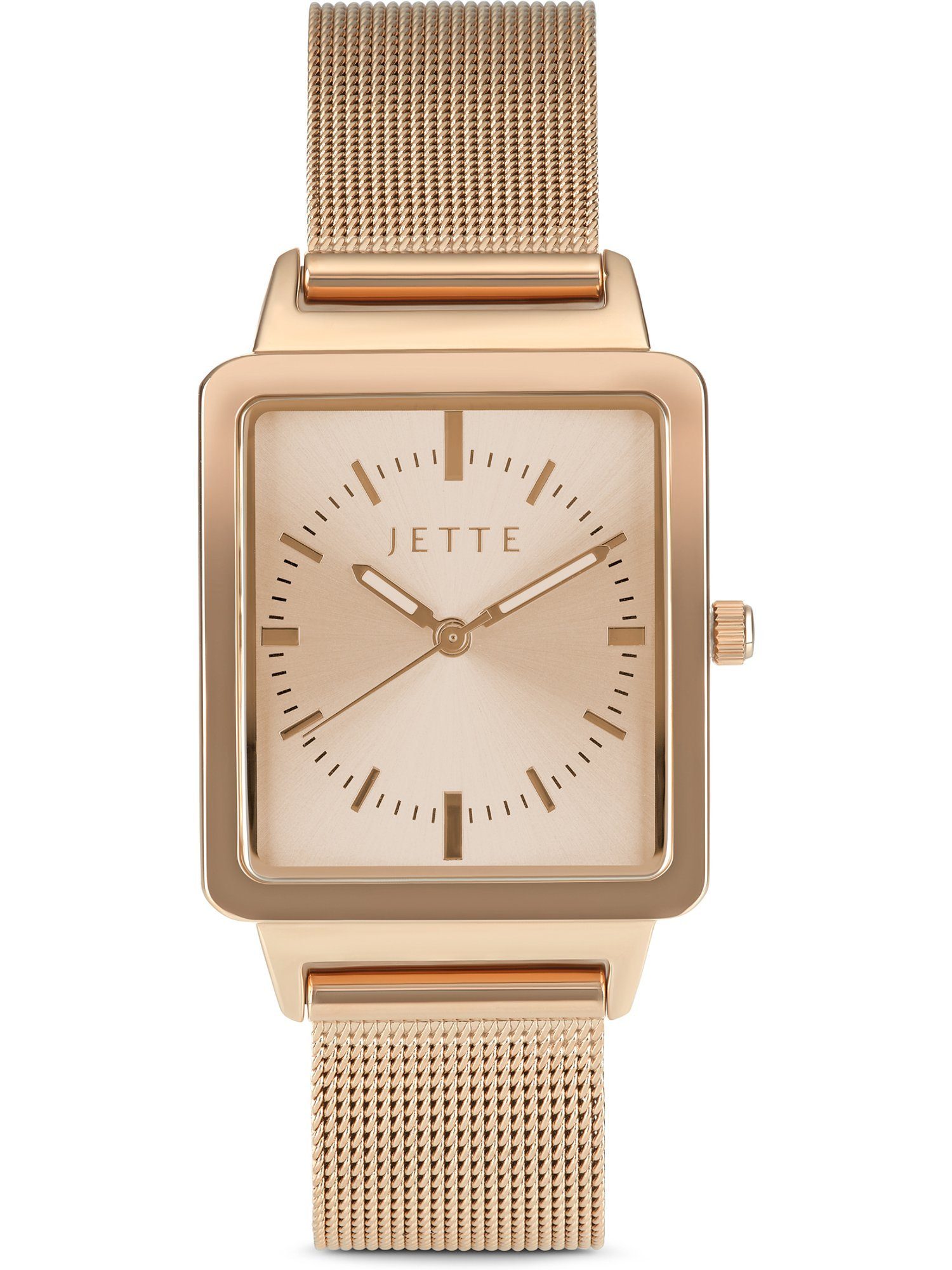 JETTE Quarzuhr JETTE Damen-Uhren Analog Quarz, Klassikuhr roségold | Quarzuhren