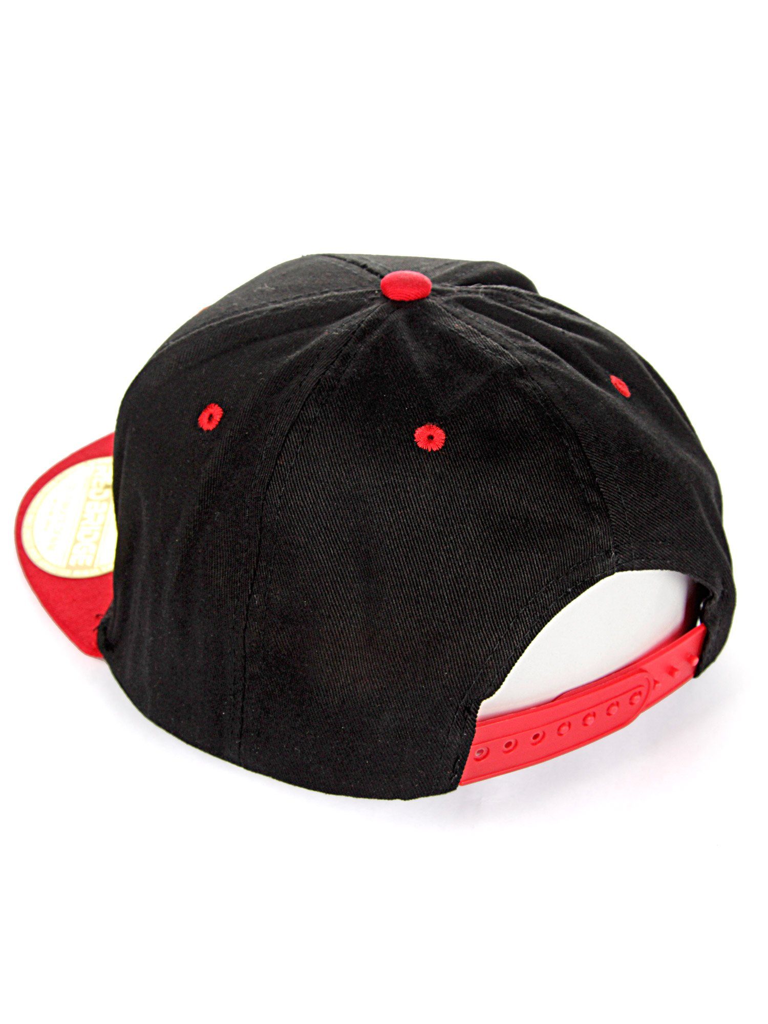 RedBridge Baseball Cap Wellingborough mit Druckverschluss schwarz-rot