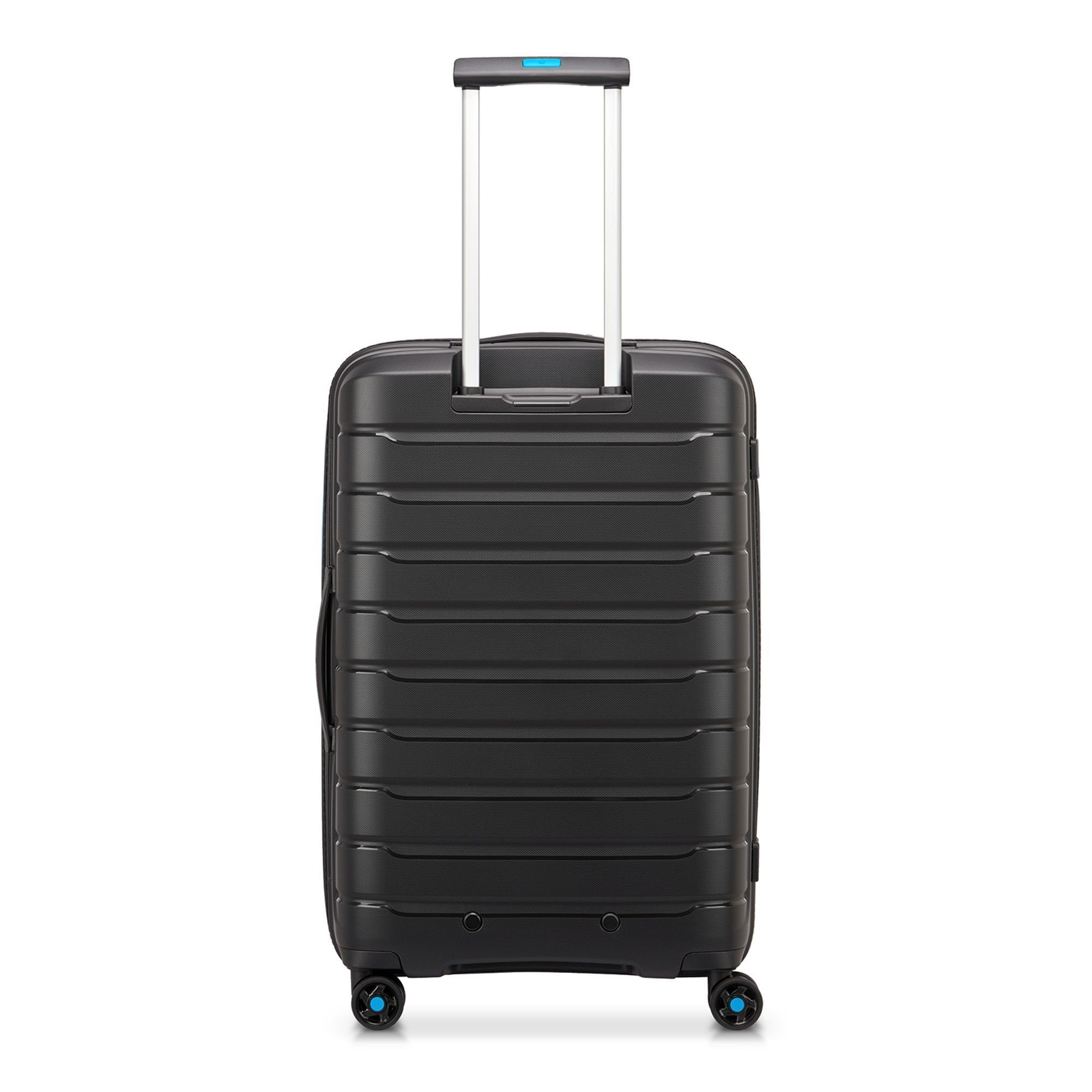 Polypropylen Rollen, RONCATO Hartschalen-Trolley nero B-Flying 4 Neon,