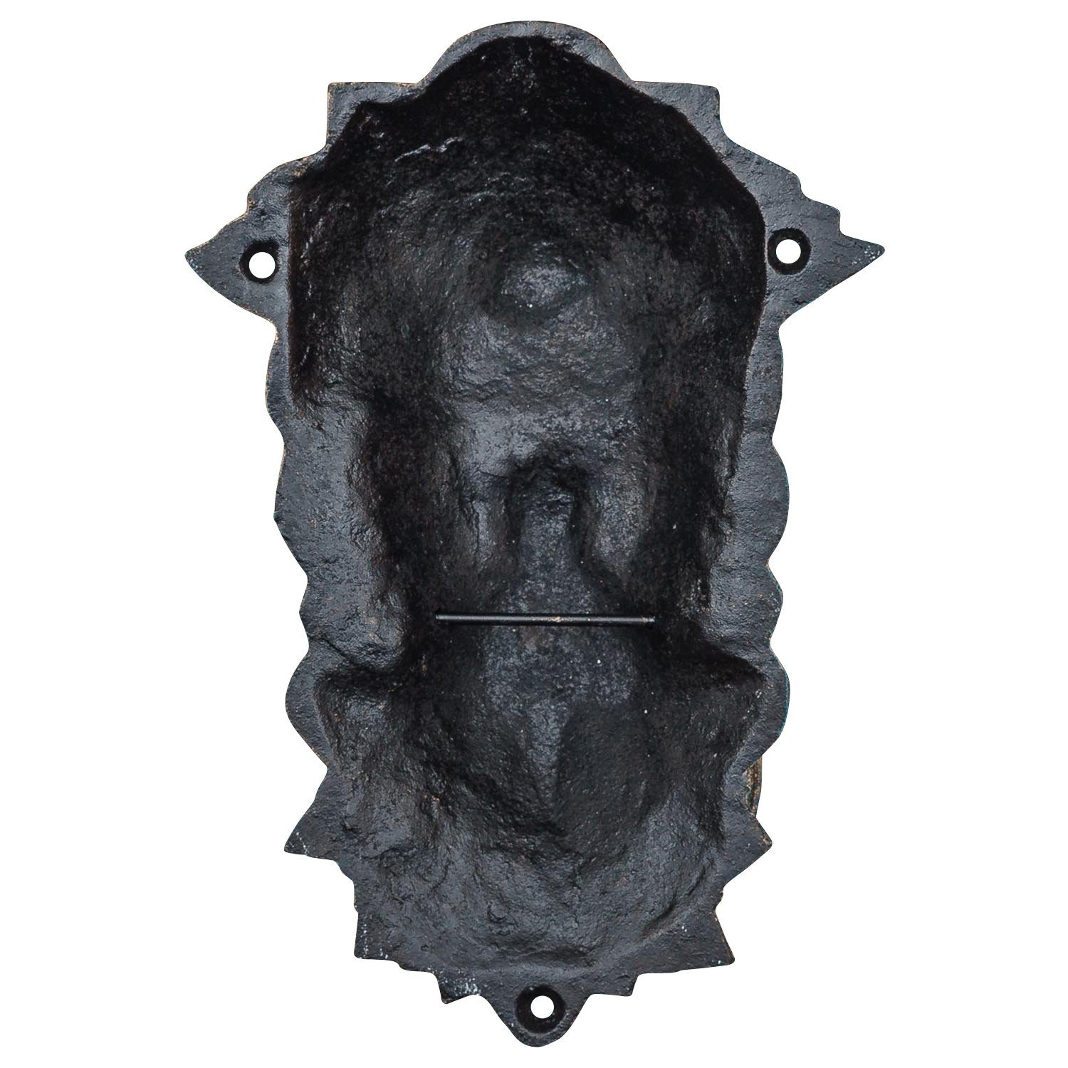 Dekofigur Antik-St Gesicht Figur Mittelalter Aubaho Eisen Seefahrer Skulptur Türklopfer