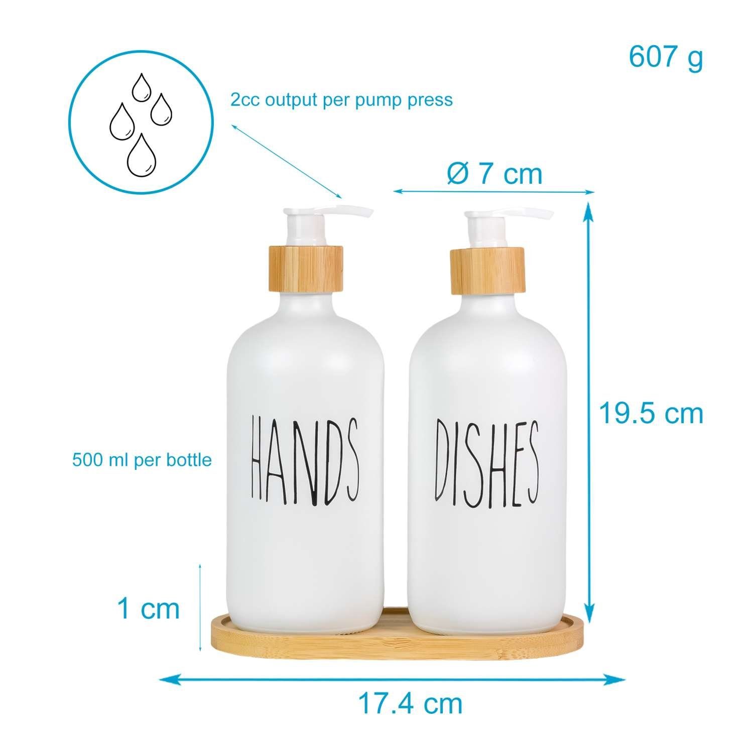 Intirilife Seifenspender, (Set, 3-tlg), 3-teiliges Seifenspender günstig online kaufen