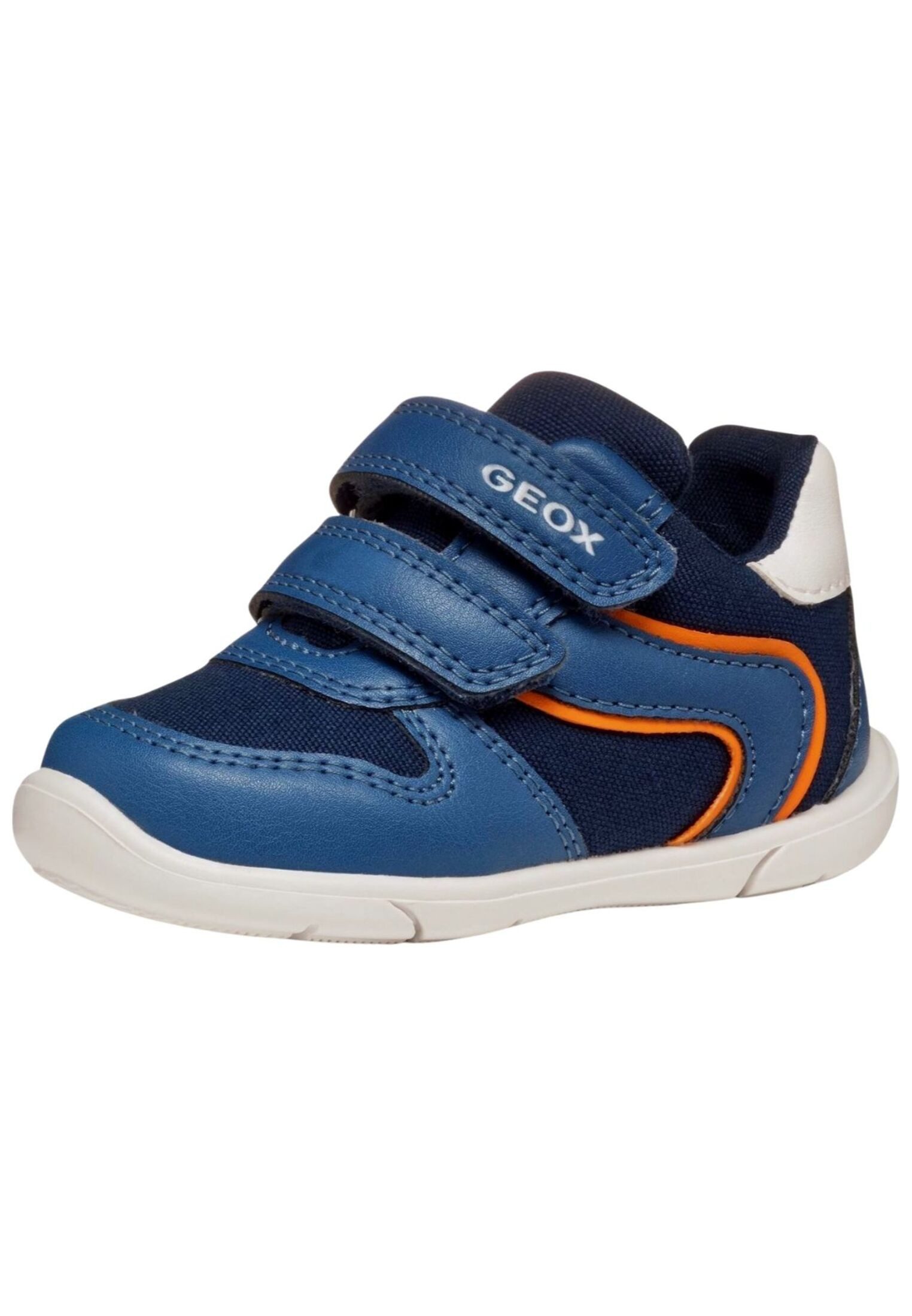 Sneaker Lederimitat/Textil . Lauflernschuh
