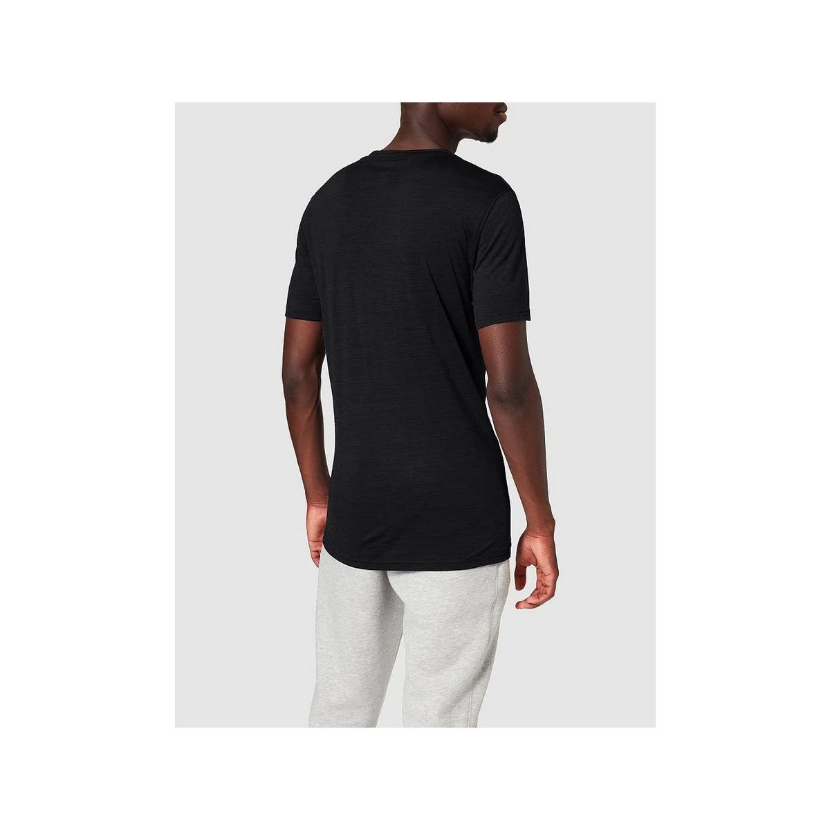 Odlo T-Shirt (1-tlg) passform Schwarz textil uni