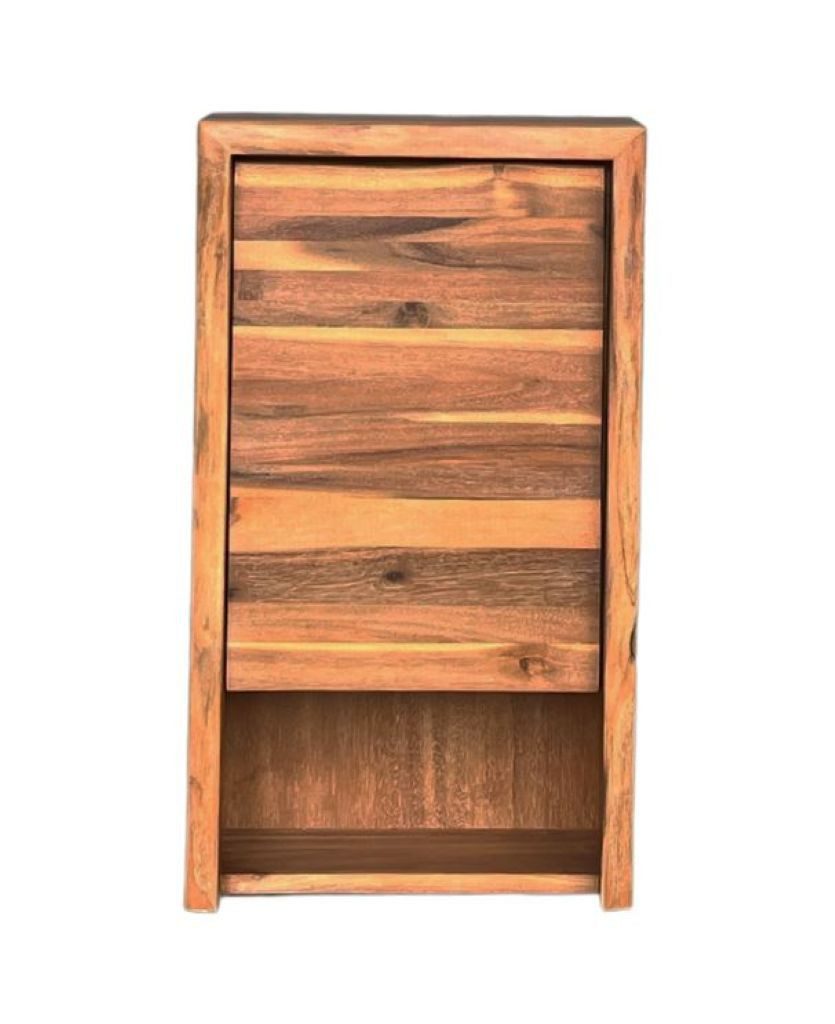 Main Möbel Hängeschrank Badoberschrank 40x70cm 'Dakar' Akazie massiv lackiert