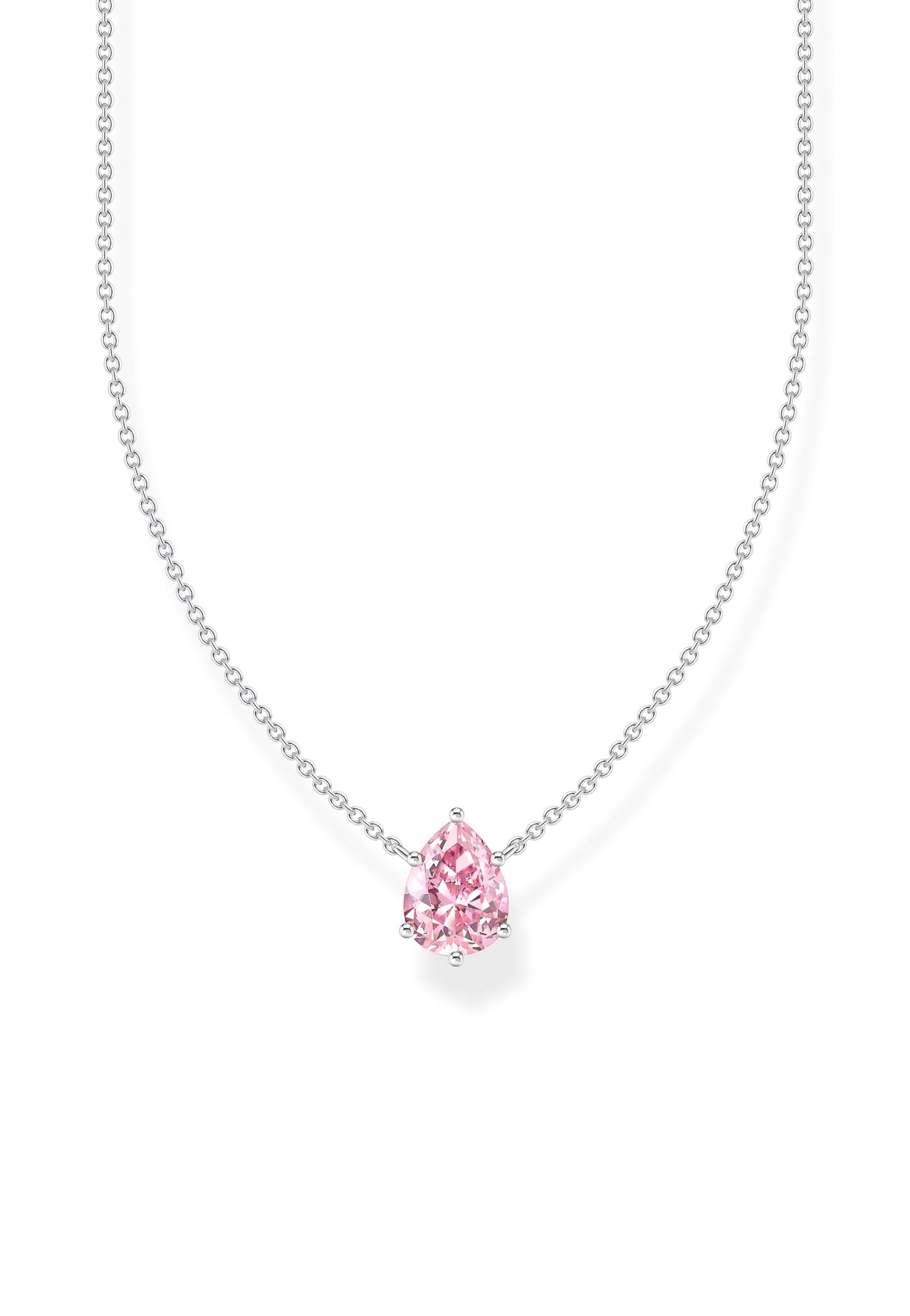 THOMAS SABO Collier Halskette Rosa Drop ...