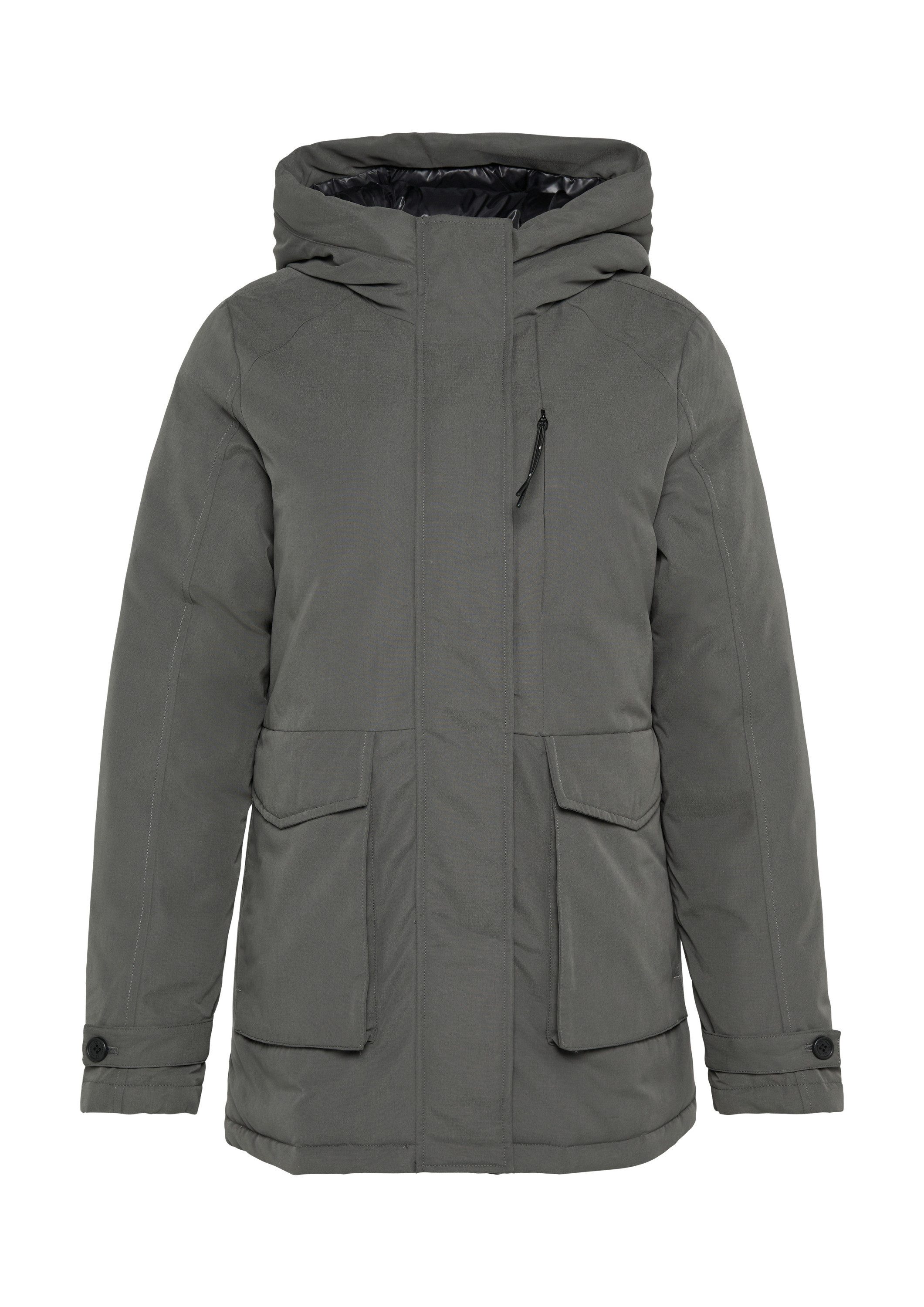 QS Winterjacke Outdoor-Jacke Gefütterte Jacke mit Kapuze günstig online kaufen