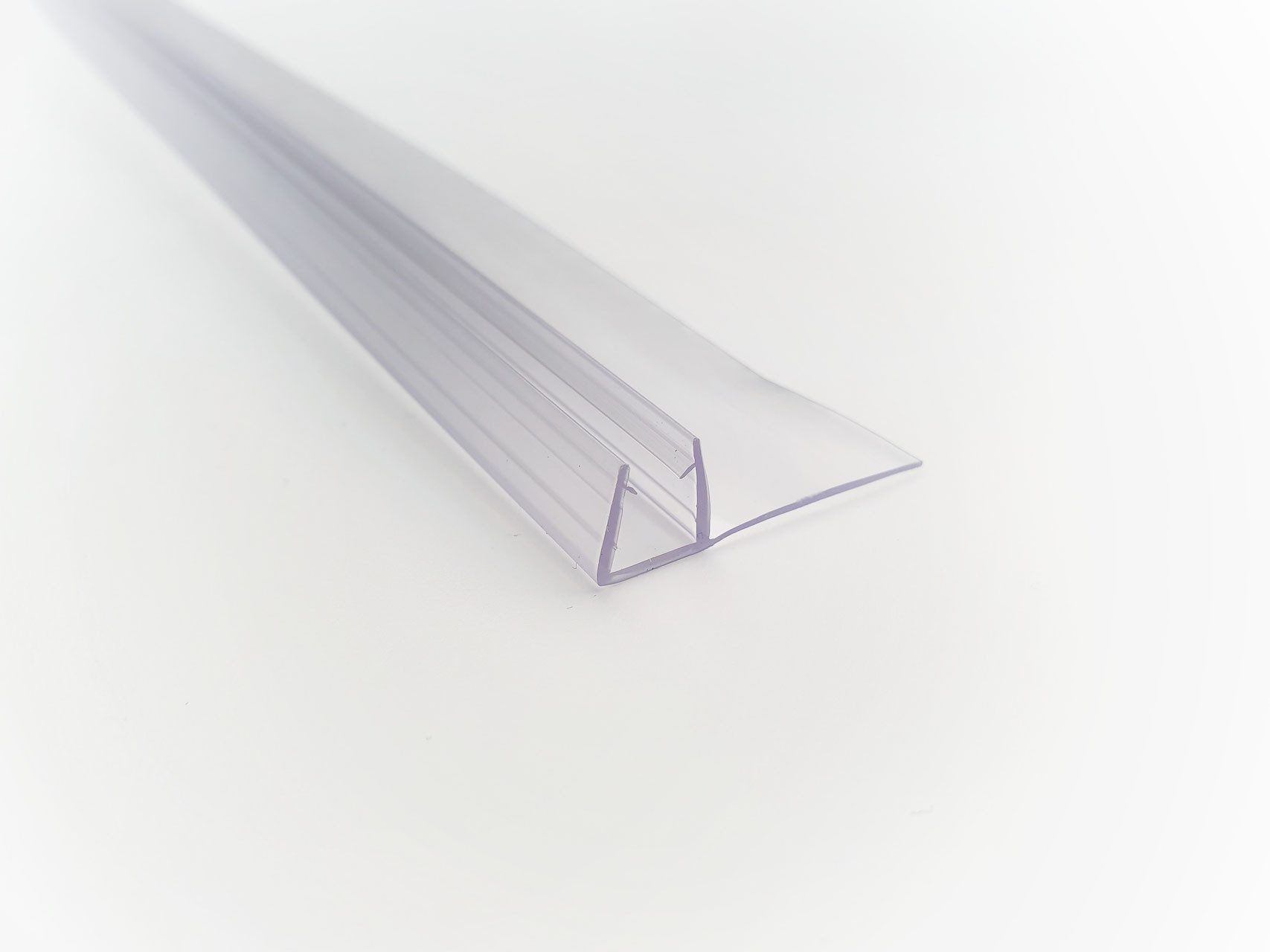 Duschdichtung Überlappungsdichtung (Schiebetürdichtung) zwischen Glas und Glas