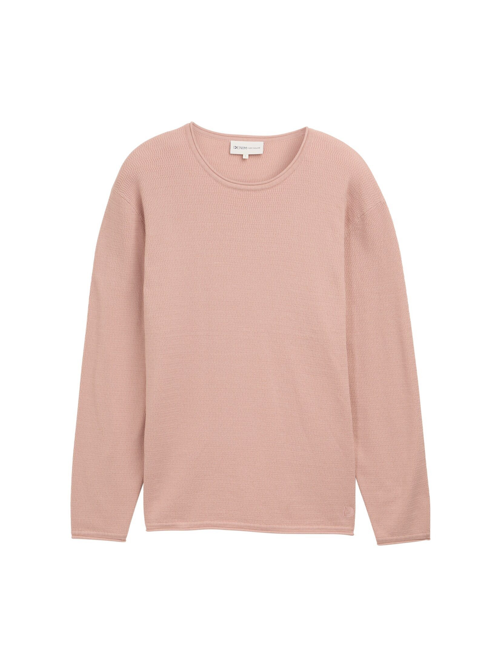 TOM TAILOR Denim Strickpullover Strickpullover aus günstig online kaufen