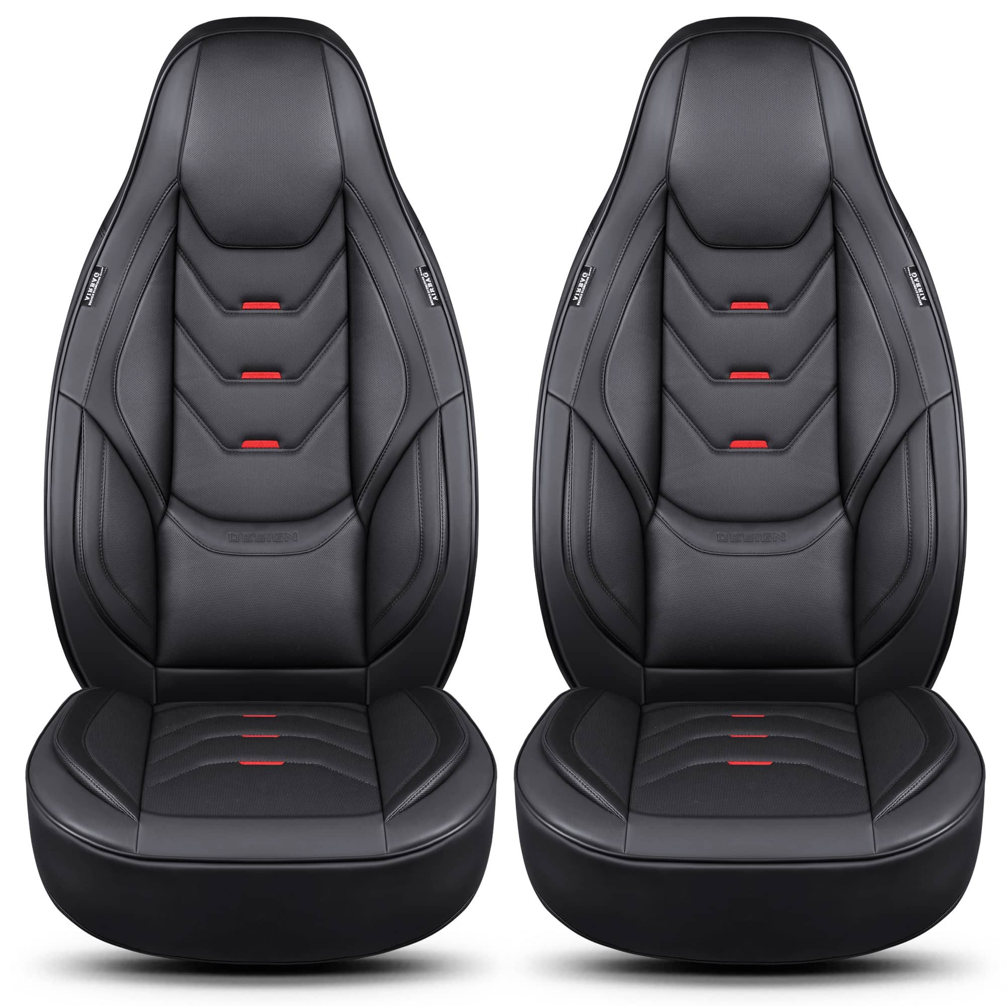 BREMER SITZBEZÜGE Autositzbezug für für Toyota {BAUJAHR} (LT1), Set, Schonbezüge Sitzbezüge Fahrer und Beifahrer, in Schwarz