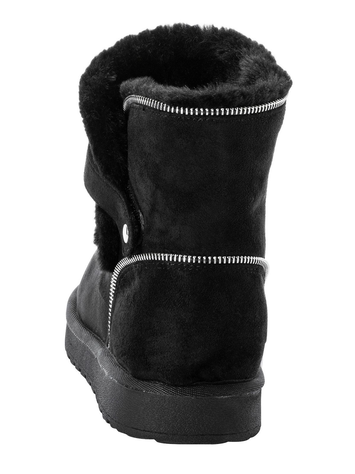 Sheego Große Größen Stiefelette mit seitlichem Riegel und Klett