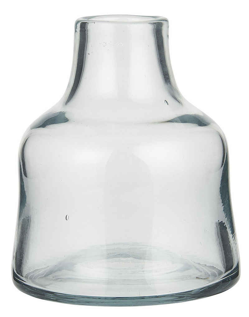 Ib Laursen Tischvase Ib Laursen - Vase Blumenvase Glas (0218-00) H 13,5cm Ø11,5cm Öffnung