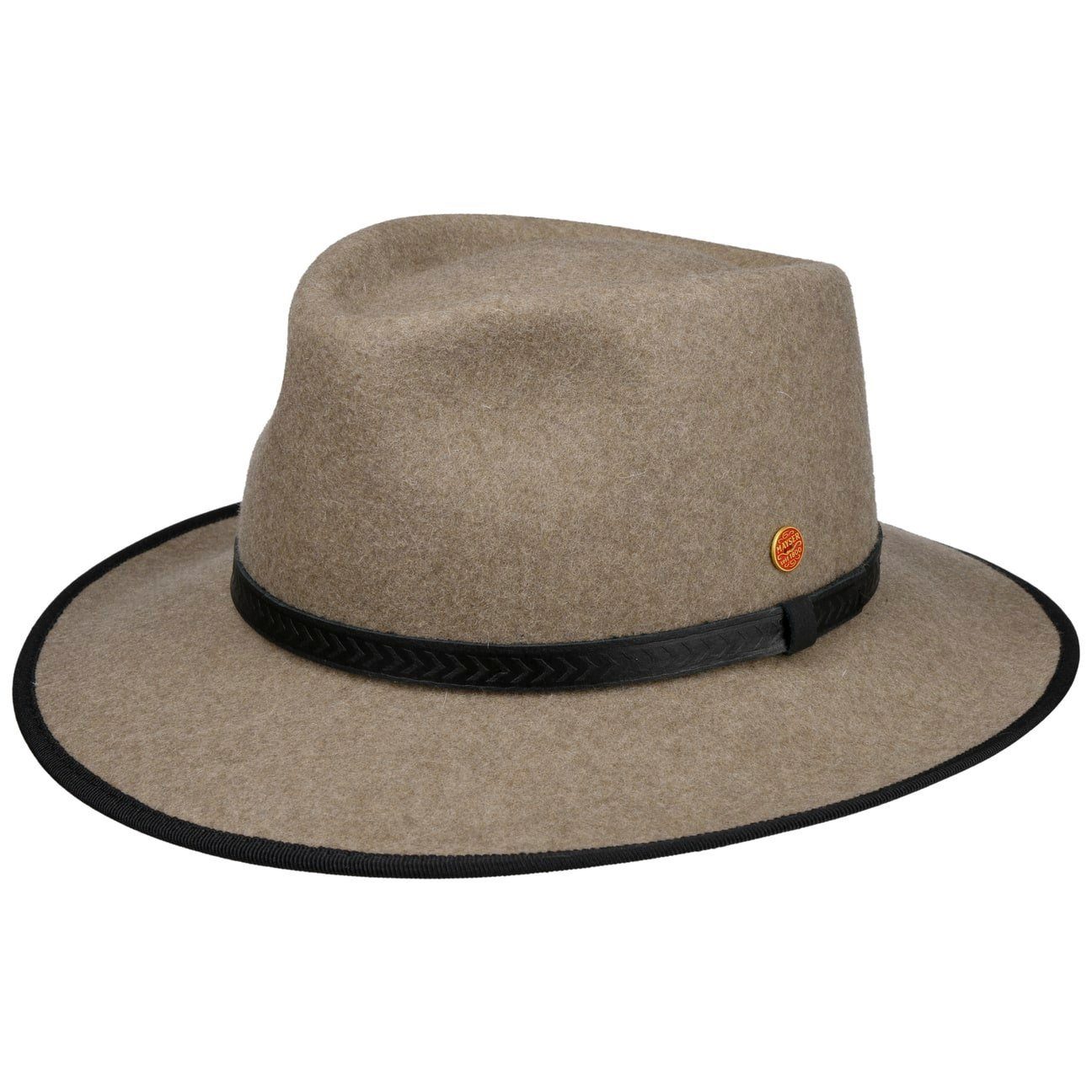 Mayser Cowboyhut (1-St) Westernhut mit Lederband, Made in the EU