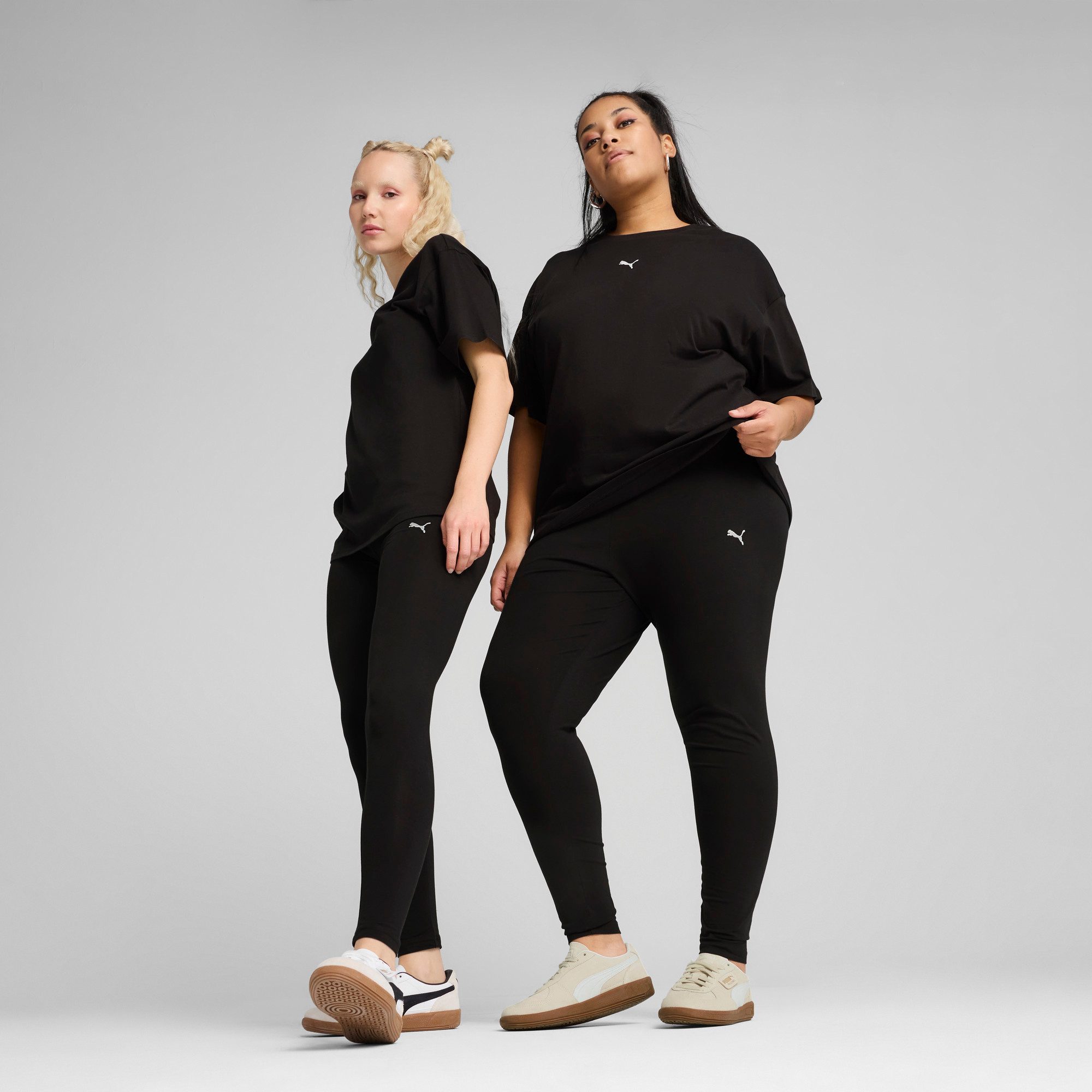 PUMA Leggings ESS HIGH-WAIST LEGGINGS pflegeleicht, schmale Passform, mit hochgeschnittenem Bund