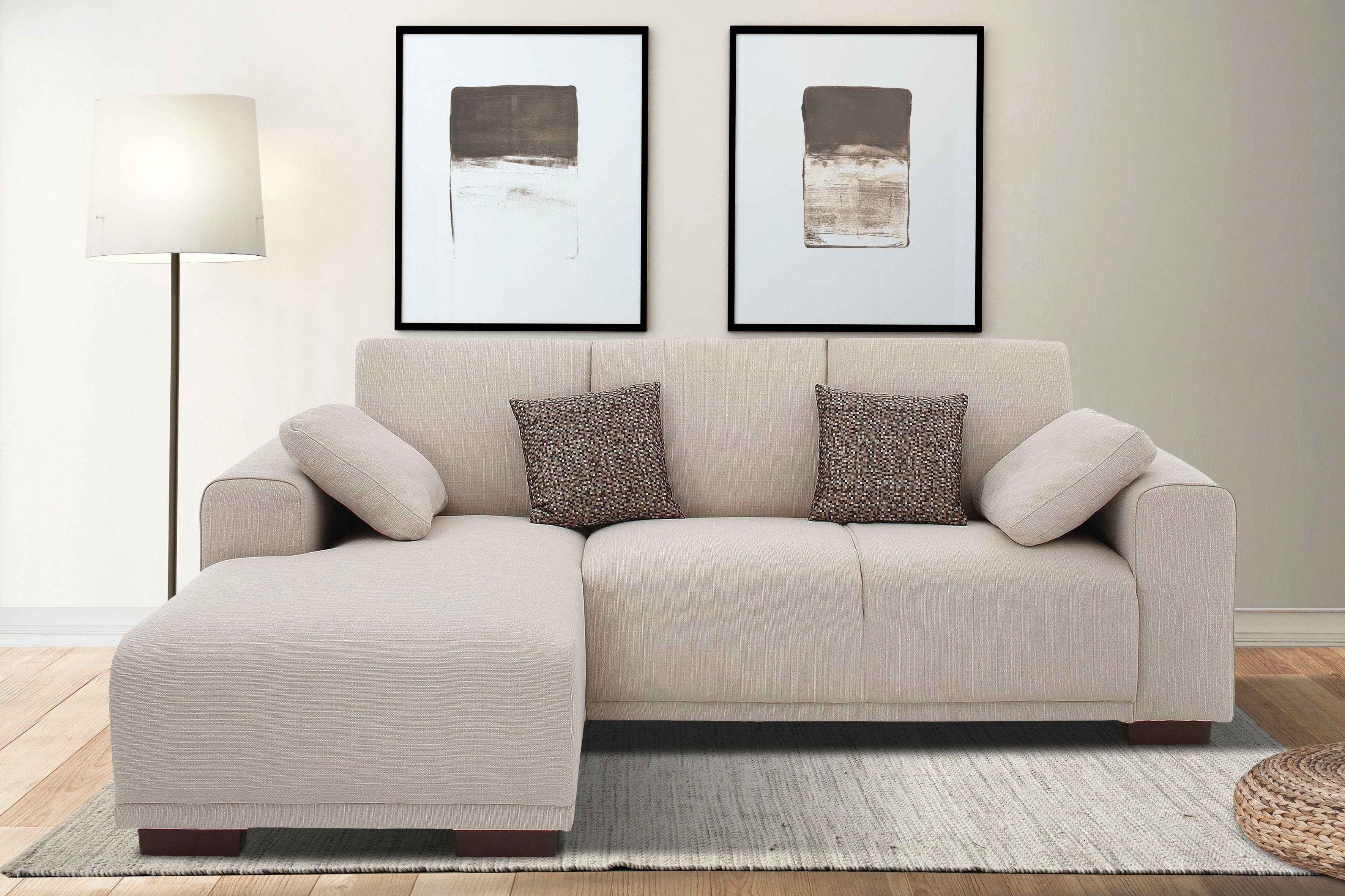 Home affaire Ecksofa "BORNHOLM L-Form, B: 234 cm - OTTO. Verlässliche Quali günstig online kaufen