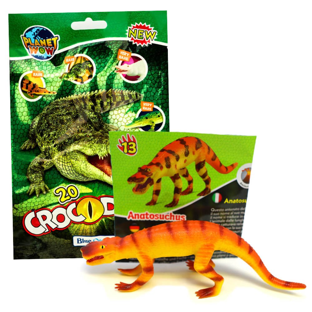 Panini Spielfigur Blue Ocean Crocodiles Sammelfiguren 2025 - Planet Wow -, (Crocodiles Figur - Krokodil Sammelfigur), 13. Anatosuchus