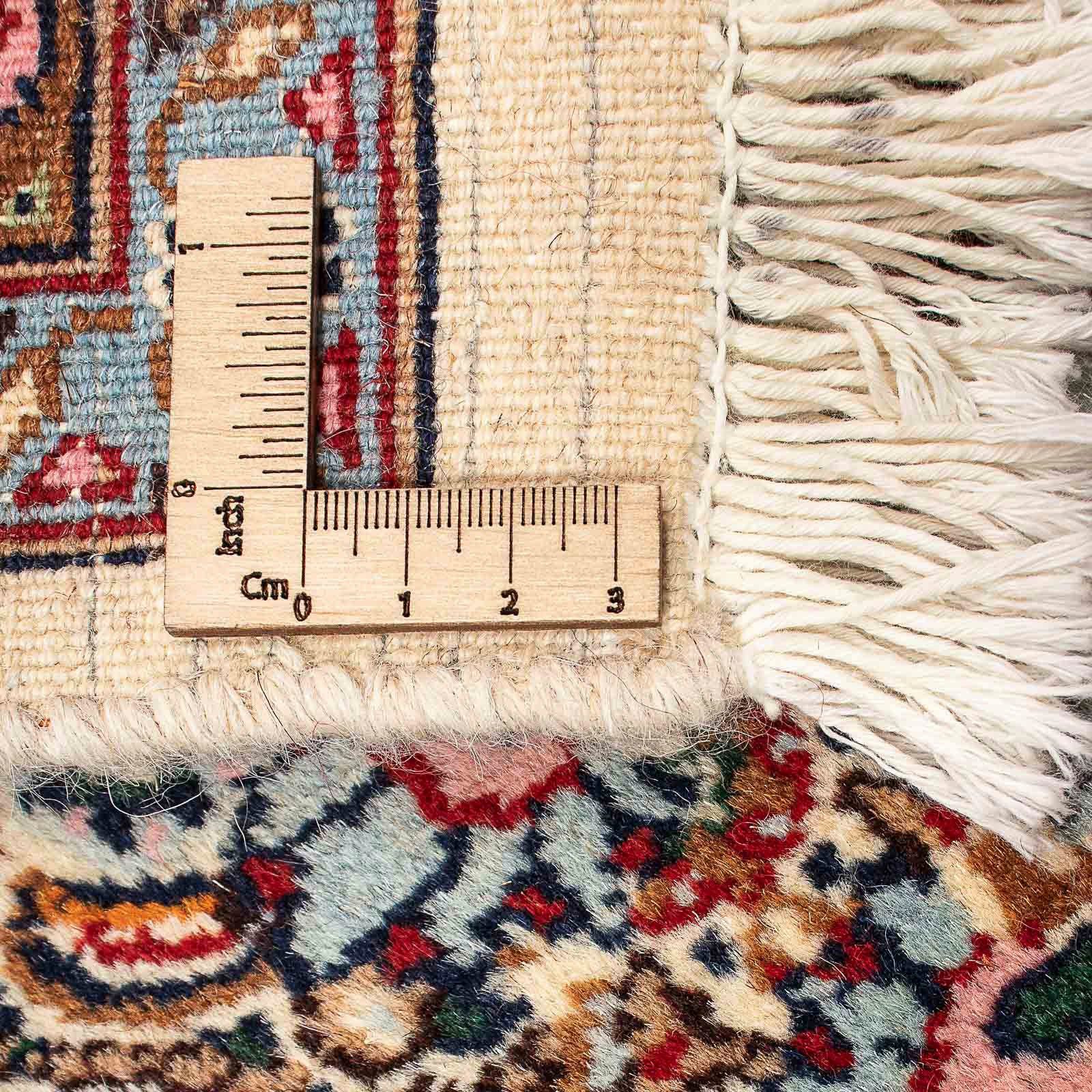 Wollteppich Nain - 9la cm, Zertifikat Unikat 411 10 x mit rechteckig, mm, 295 Medaillon Höhe: morgenland