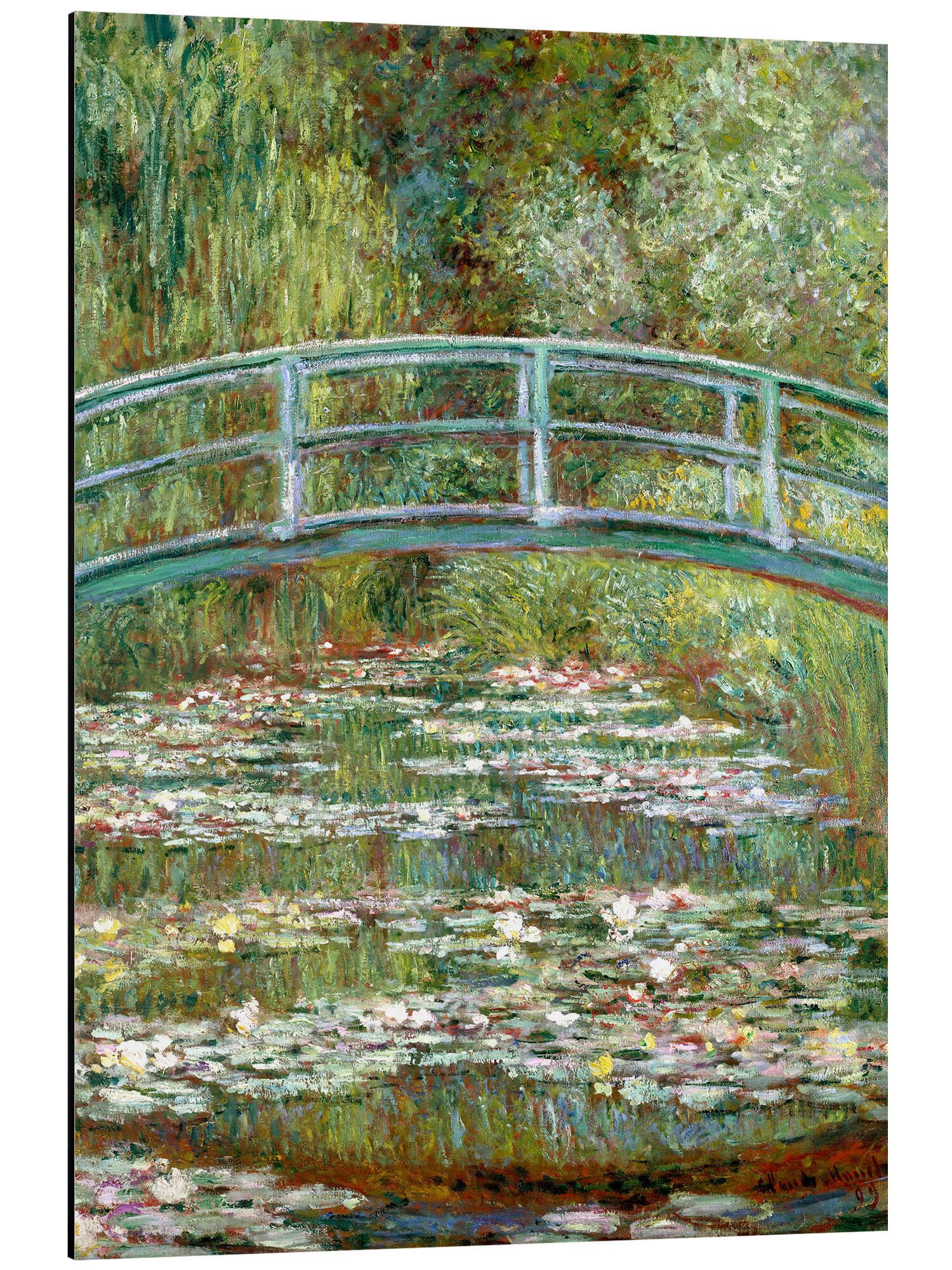 Alu-Dibond-Druck Claude Monet