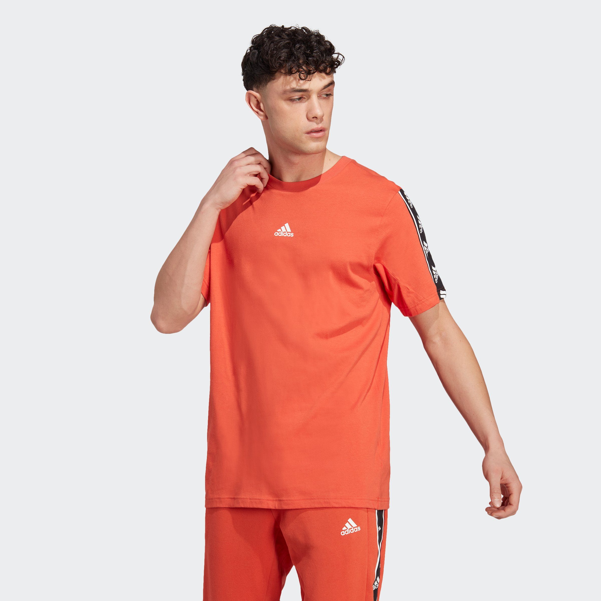 Red adidas T-Shirt BRANDLOVE Sportswear Preloved