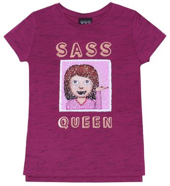 Sarcia.eu Kurzarmbluse Violettes T-Shirt aus gemischtem Stoff 8-9 Jahre