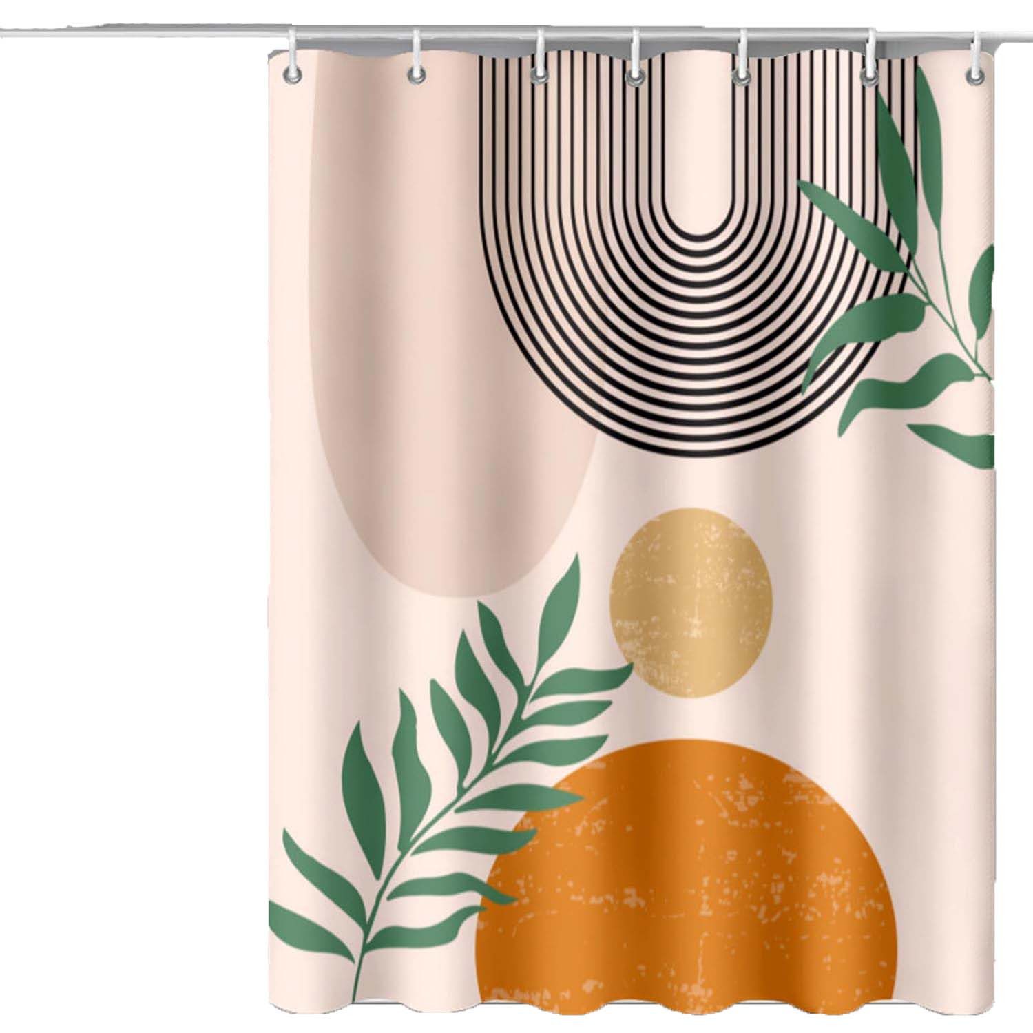 Coonoor Duschvorhang Boho 180x180cm,Wasserdicht Polyester Stoff Waschbar Ba günstig online kaufen