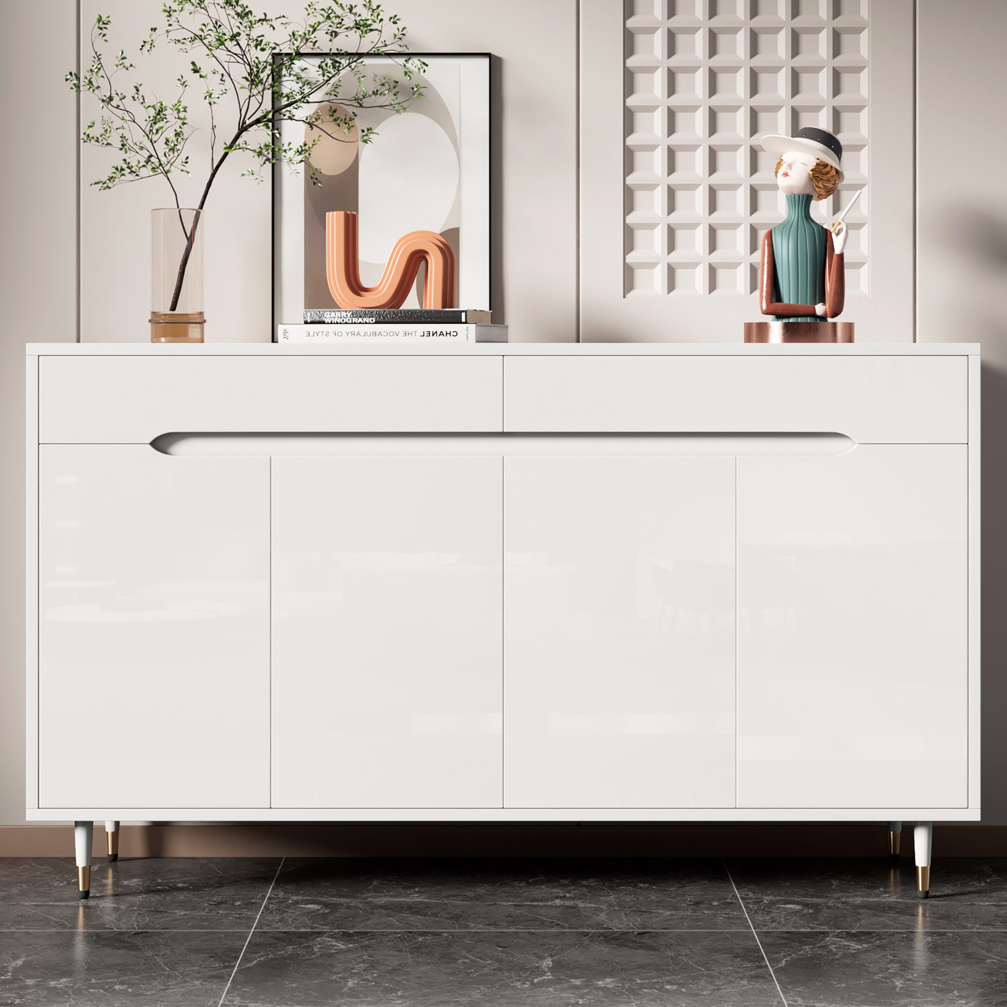 REDOM Schuhschrank Schuhschrank Schuhorganizer moderner Flurmöbel günstig online kaufen