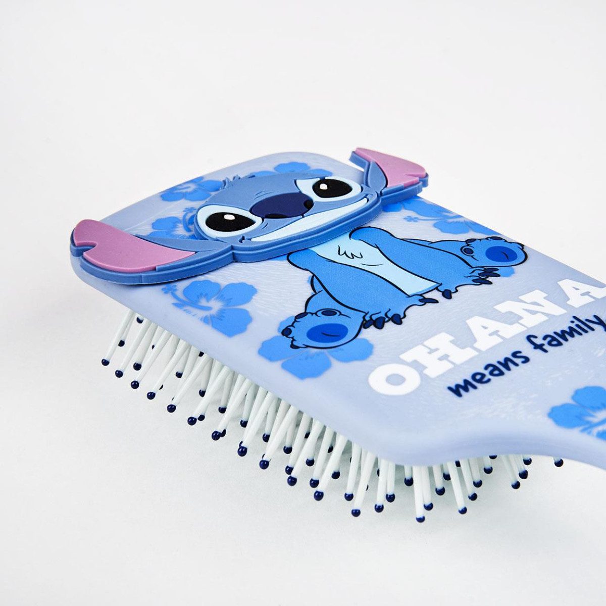 Cerda Haarbürste Disney Stitch Entwirr-Bürste für Erwachsene aus hochwertigem Plastik