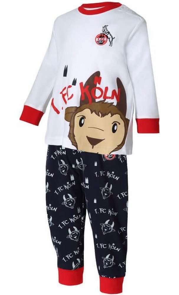 1. FC Köln Schlafanzug Baby Pyjama Maler-Bock-Gäßchen