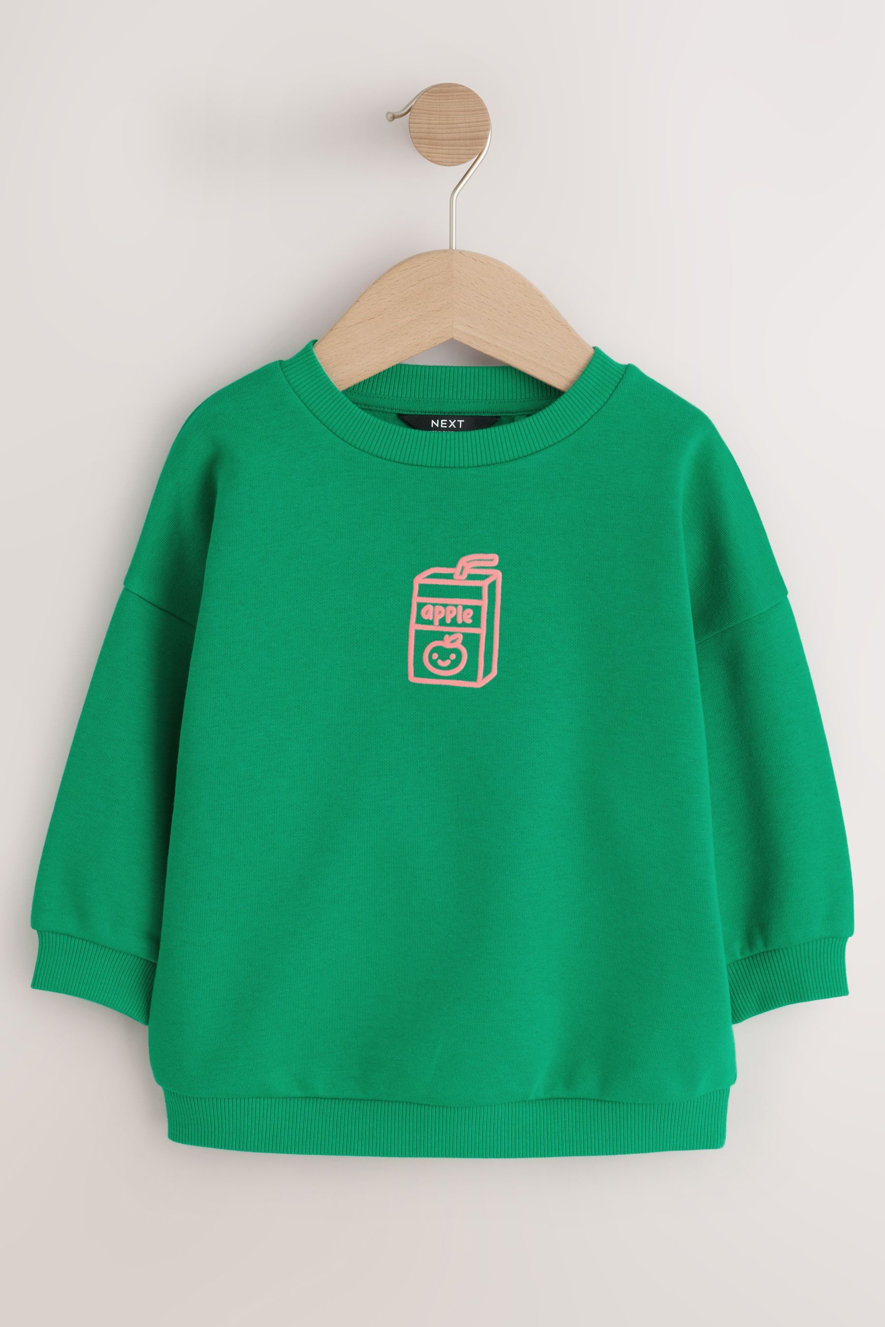 Next Sweater Sweatshirt mit Aufdruck (1-tlg) – Bild 5 von 5