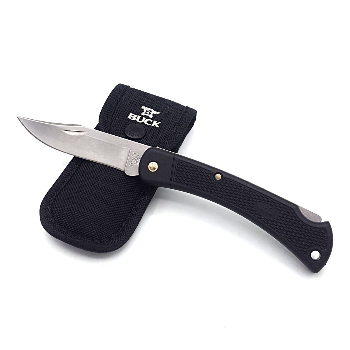 Herbertz Buck Knives Taschenmesser 110 FOLDING HUNTER LT Kunststoff Griffschalen, Back Lock | Taschenmesser
