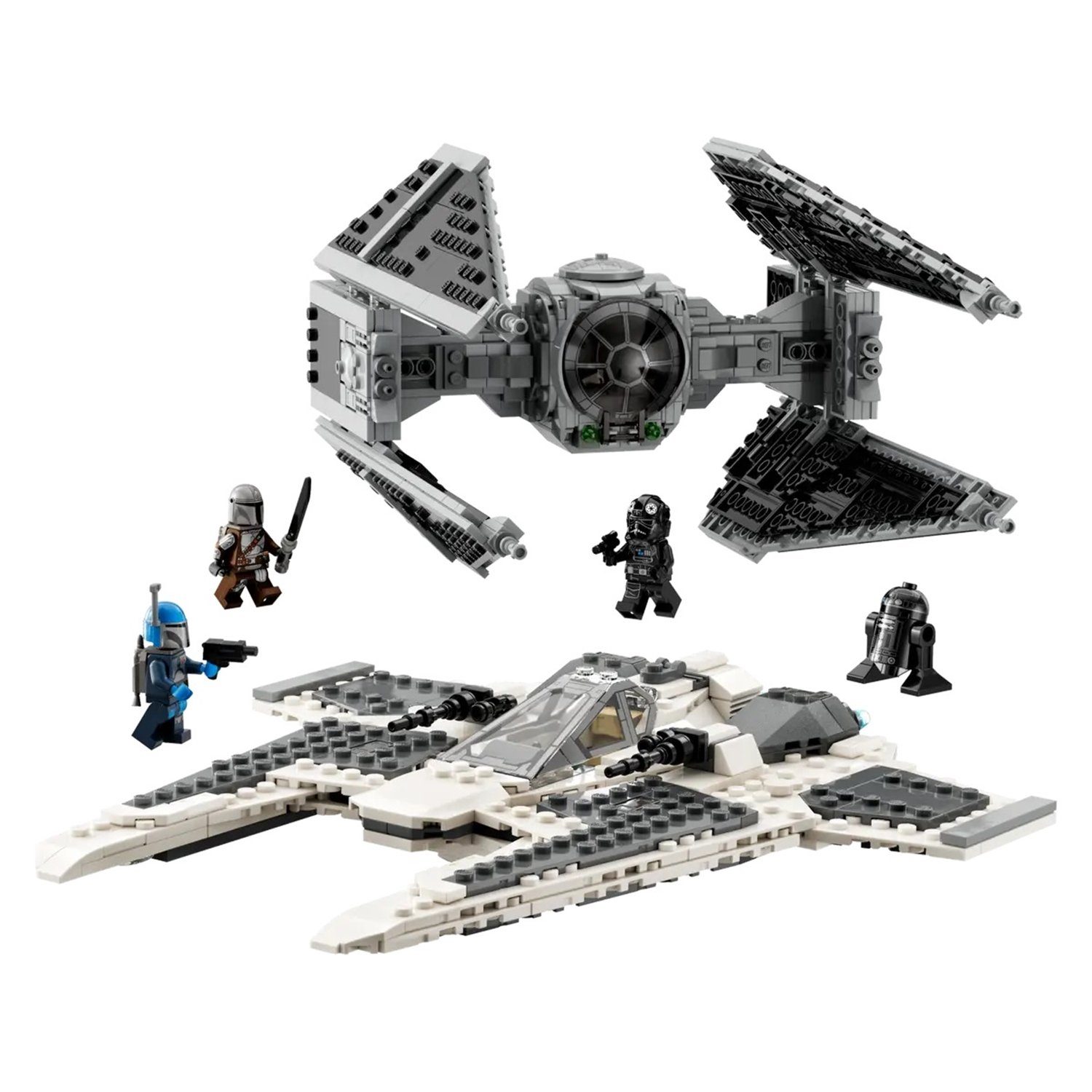 LEGO® 75348 Mandalorianischer Fang Fighter vs. TIE Interceptor Konstruktion günstig online kaufen